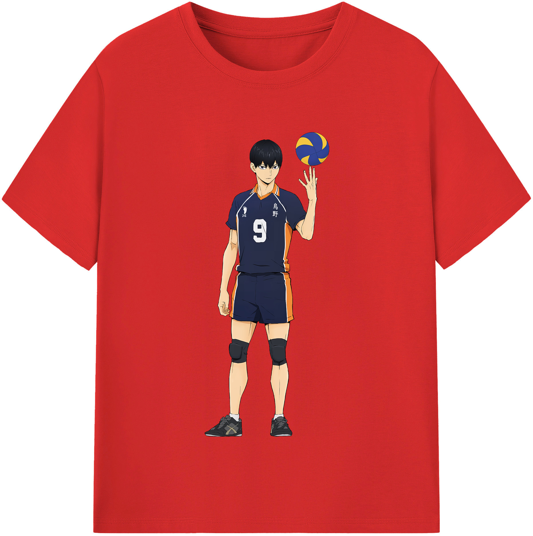 （画像用） ハイキュー!! Haikyu!! 綿100％半袖Tシャツ（フロントプリント）