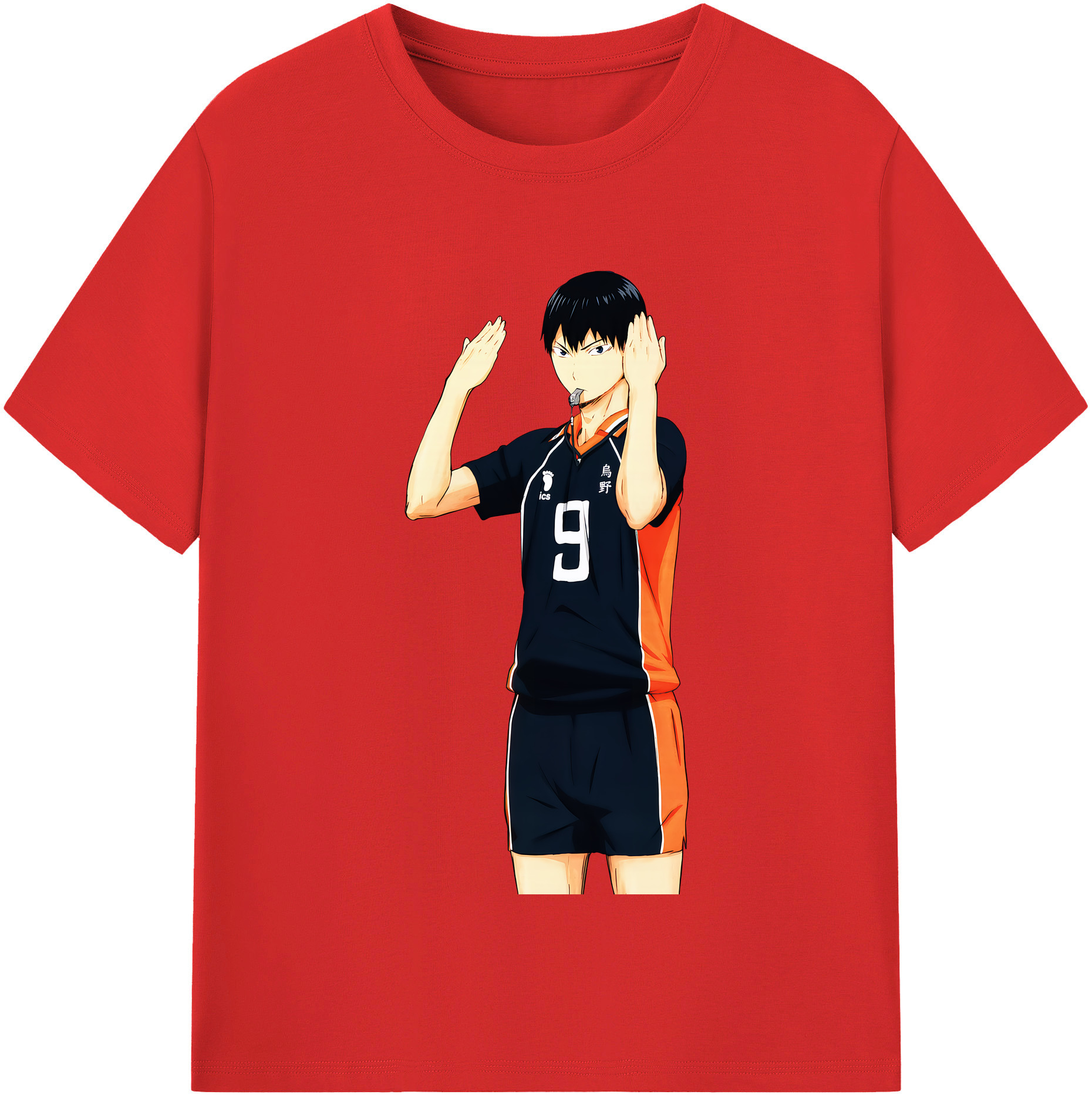 （画像用） ハイキュー!! Haikyu!! 綿100％半袖Tシャツ（フロントプリント）