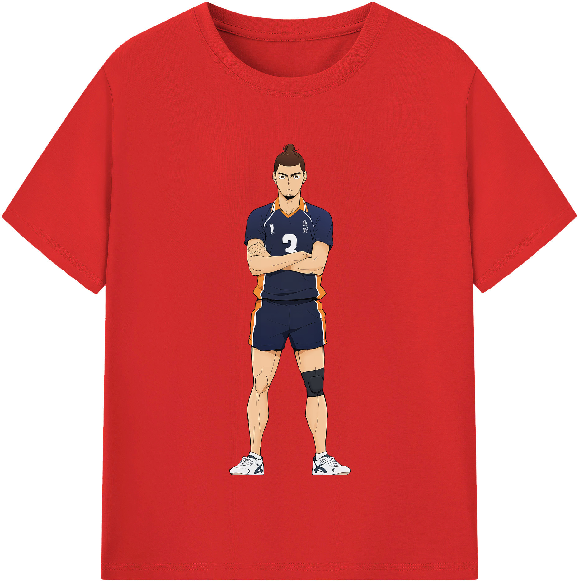 （画像用） ハイキュー!! Haikyu!! 綿100％半袖Tシャツ（フロントプリント）