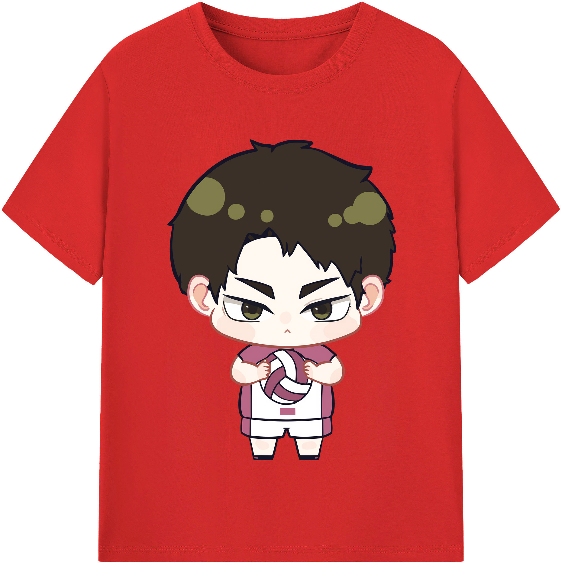 （画像用） ハイキュー!! Haikyu!! 綿100％半袖Tシャツ（フロントプリント）