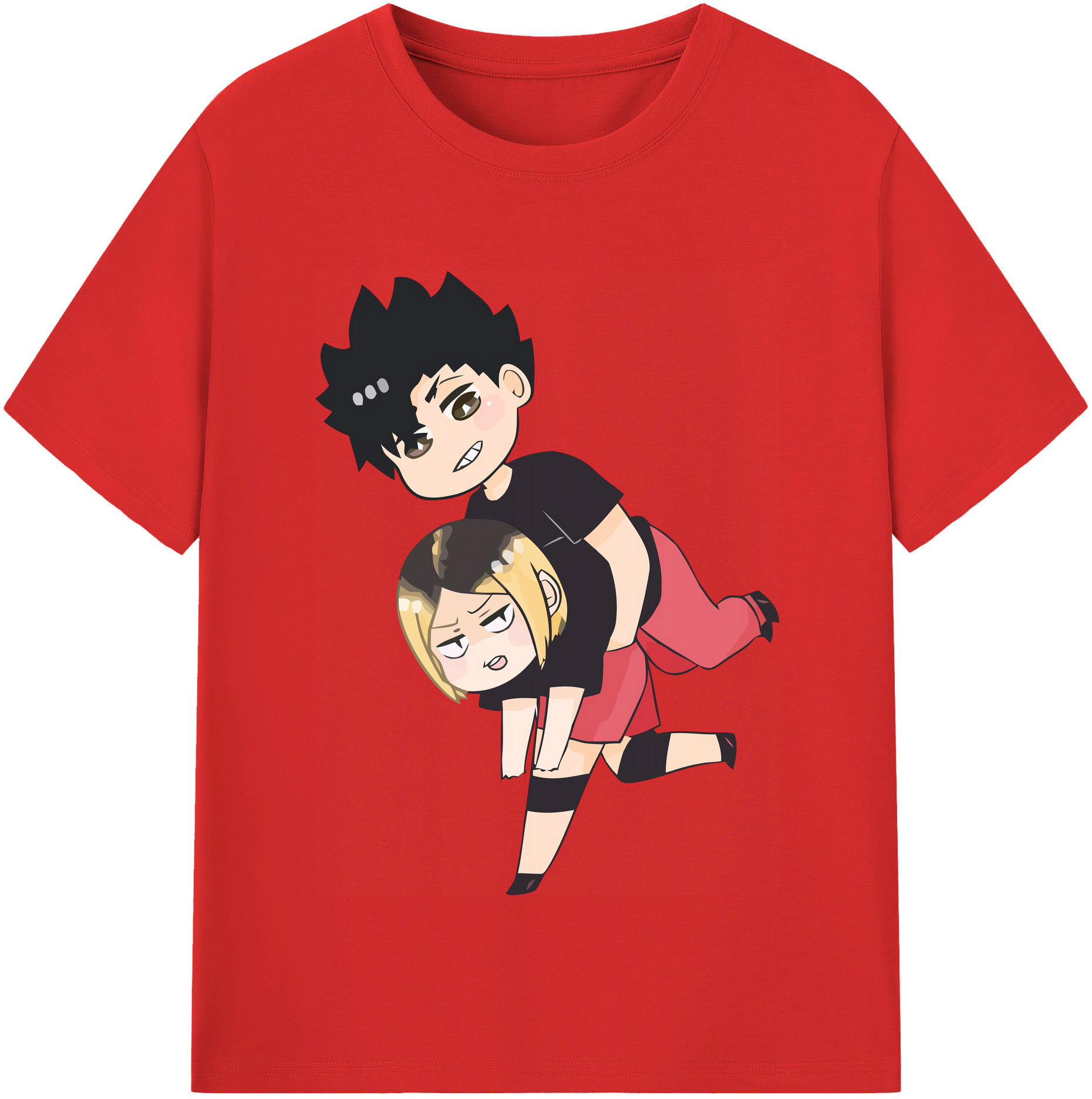 （画像用） ハイキュー!! Haikyu!! 綿100％半袖Tシャツ（フロントプリント）