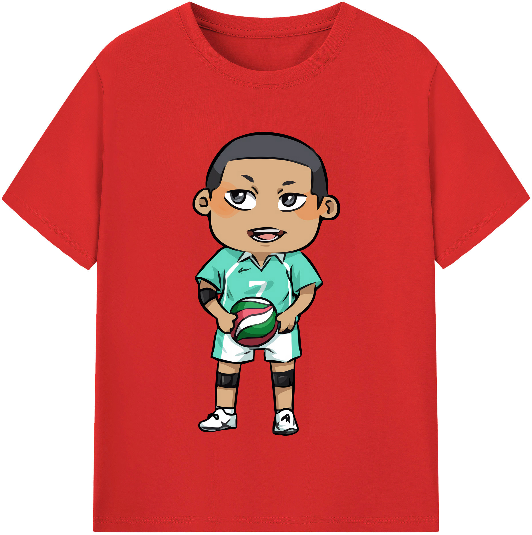 （画像用） ハイキュー!! Haikyu!! 綿100％半袖Tシャツ（フロントプリント）
