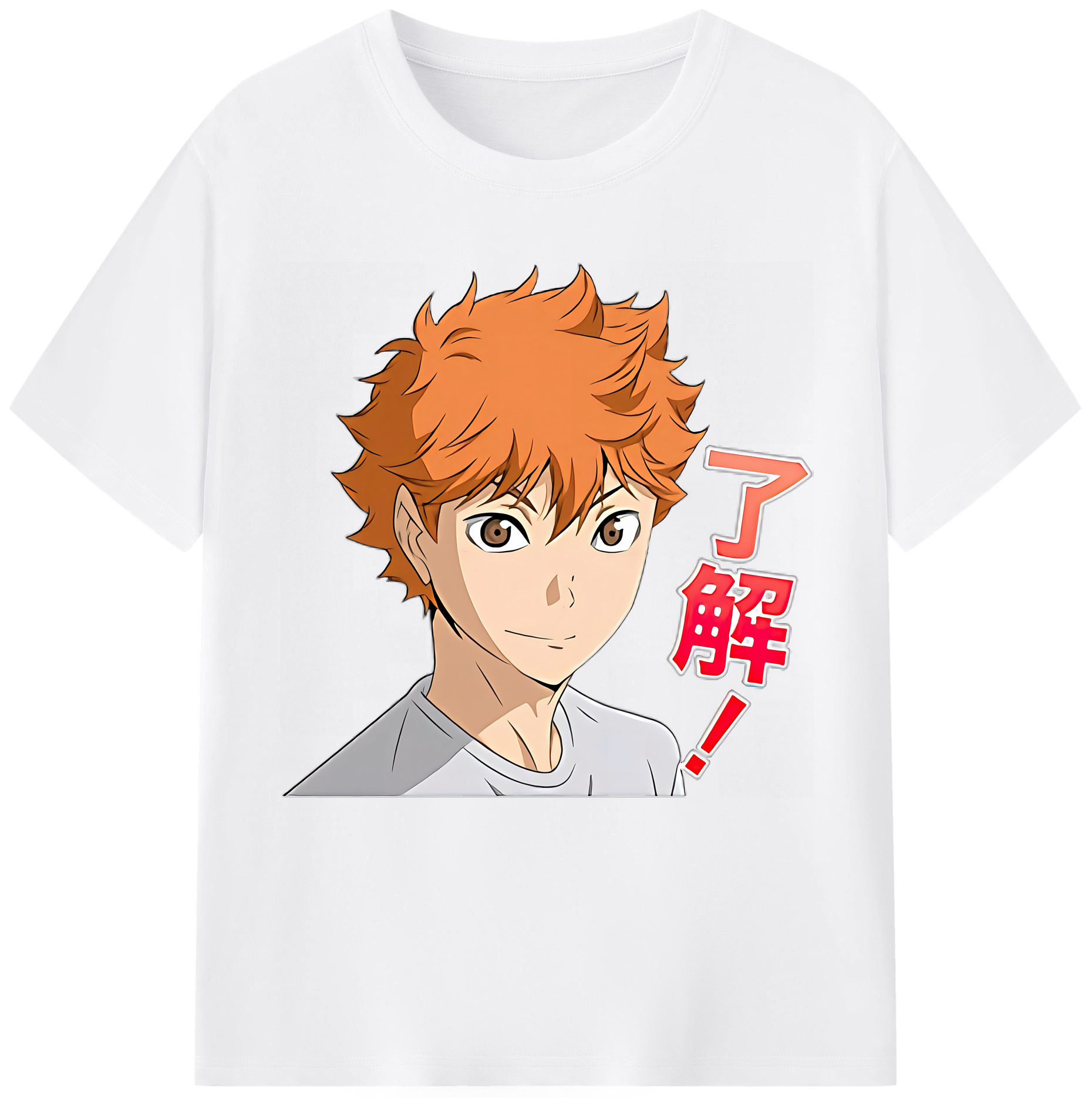 （画像用） ハイキュー!! Haikyu!! 綿100％半袖Tシャツ（フロントプリント）