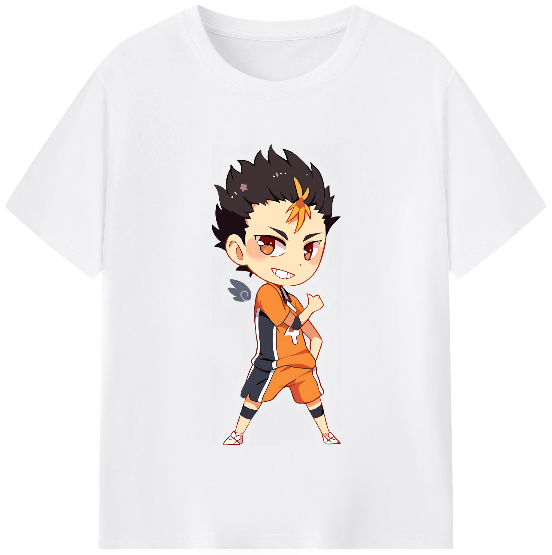（画像用） ハイキュー!! Haikyu!! 綿100％半袖Tシャツ（フロントプリント）