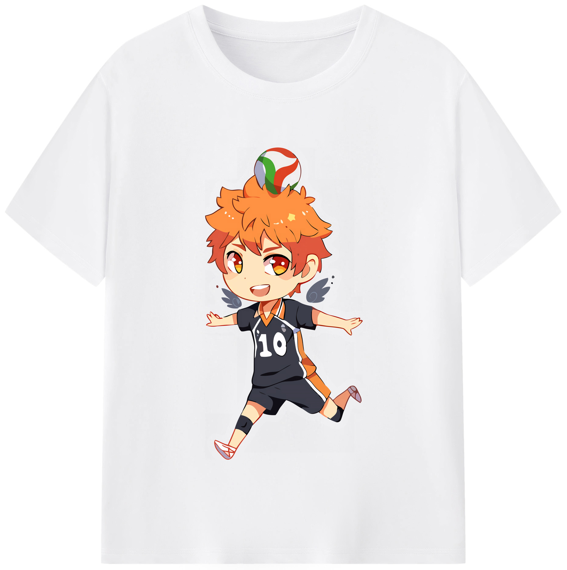 （画像用） ハイキュー!! Haikyu!! 綿100％半袖Tシャツ（フロントプリント）