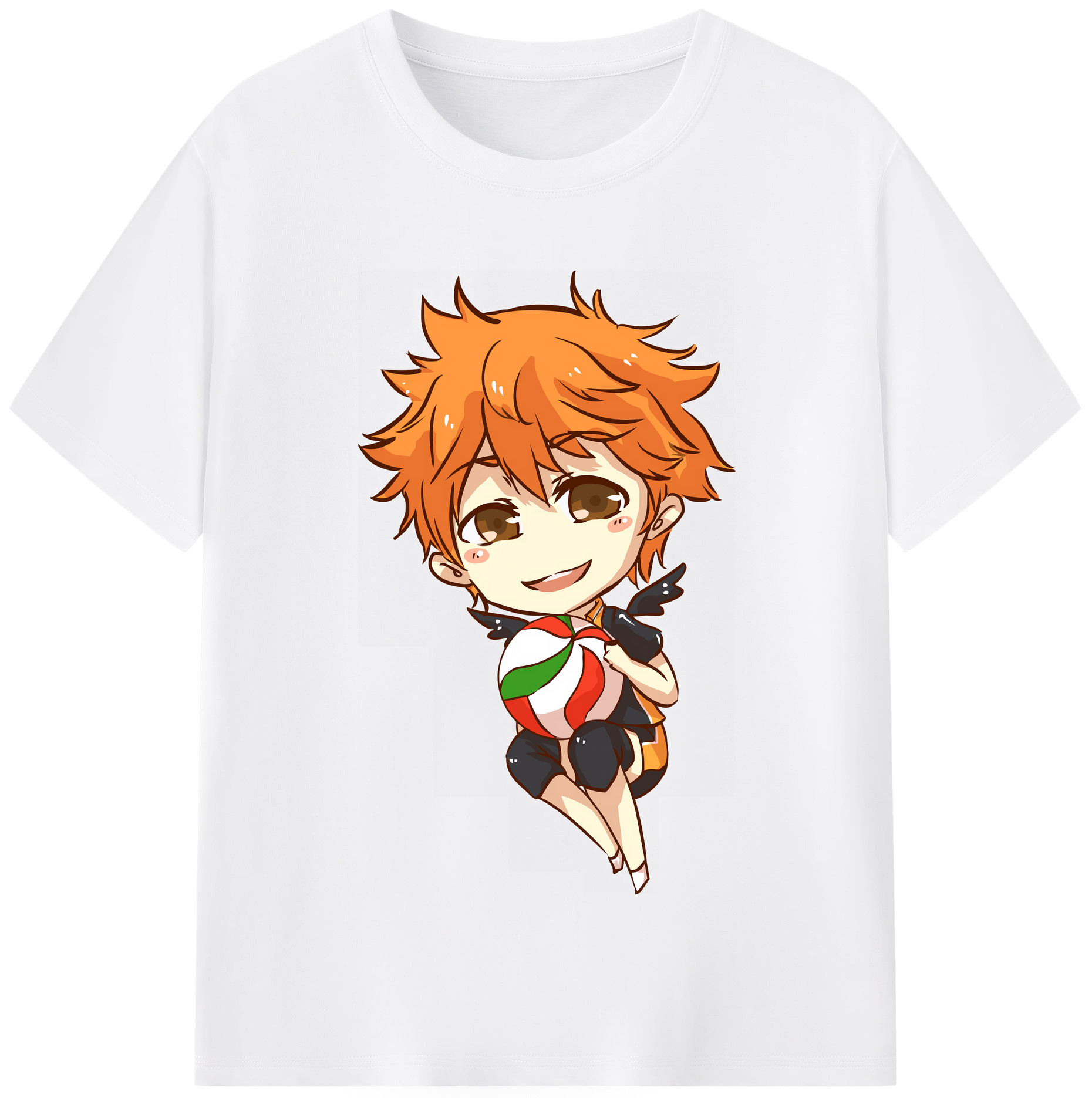 （画像用） ハイキュー!! Haikyu!! 綿100％半袖Tシャツ（フロントプリント）