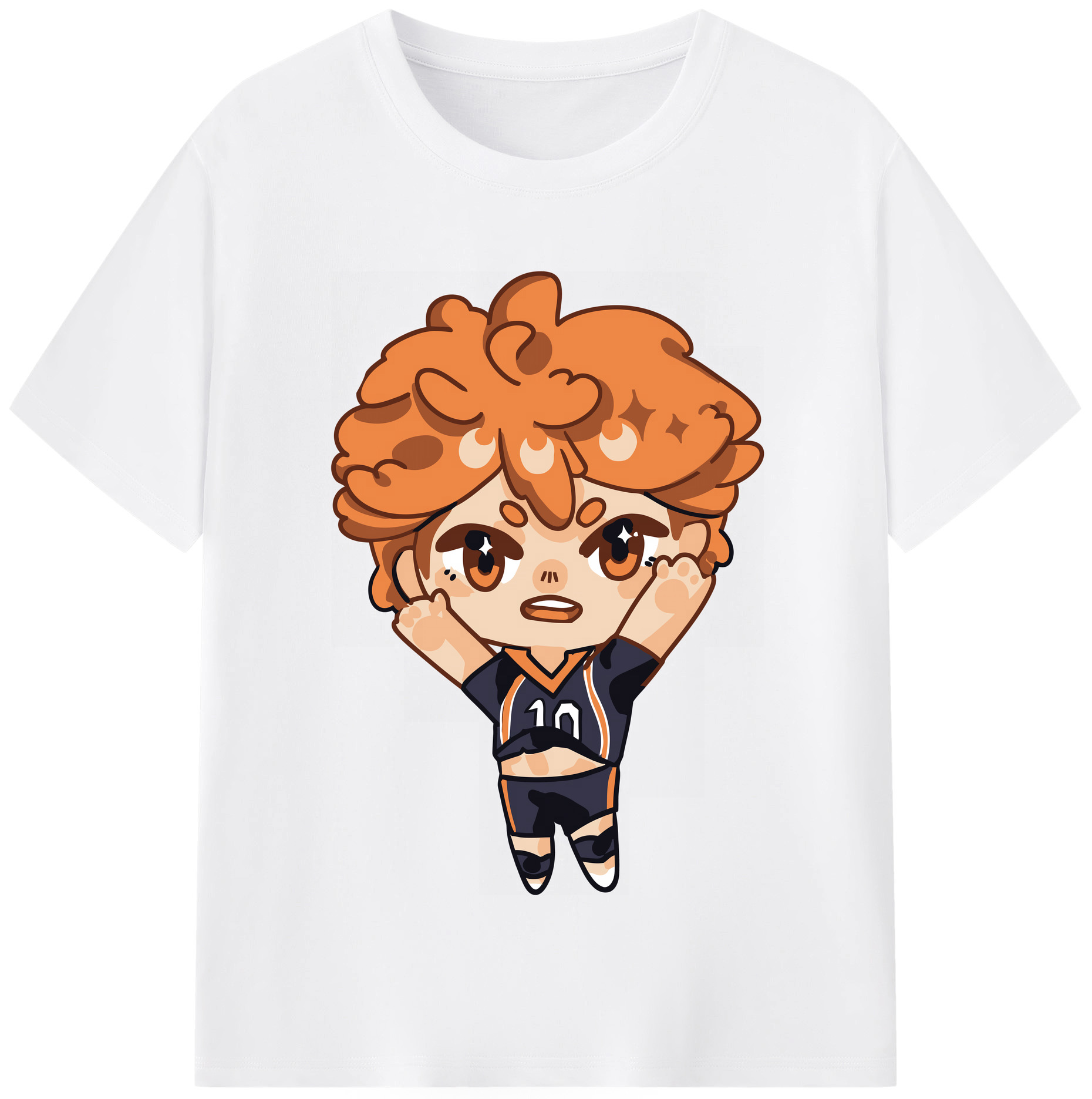 （画像用） ハイキュー!! Haikyu!! 綿100％半袖Tシャツ（フロントプリント）