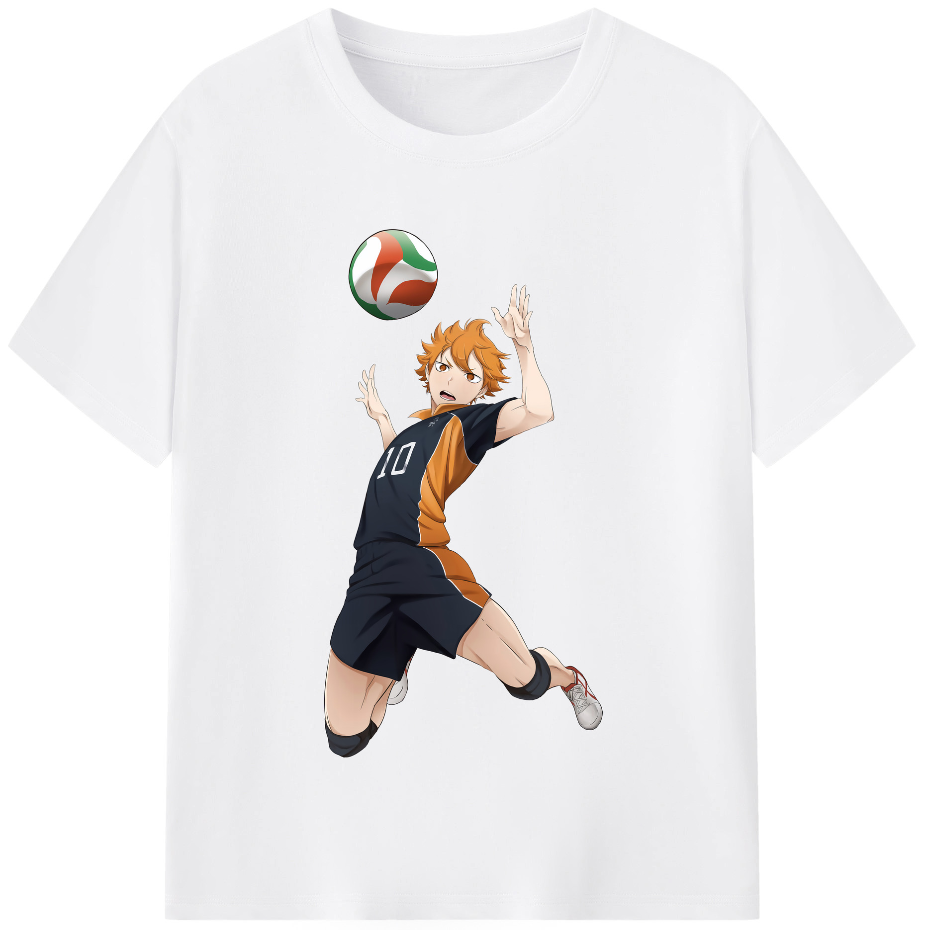 （画像用） ハイキュー!! Haikyu!! 綿100％半袖Tシャツ（フロントプリント）