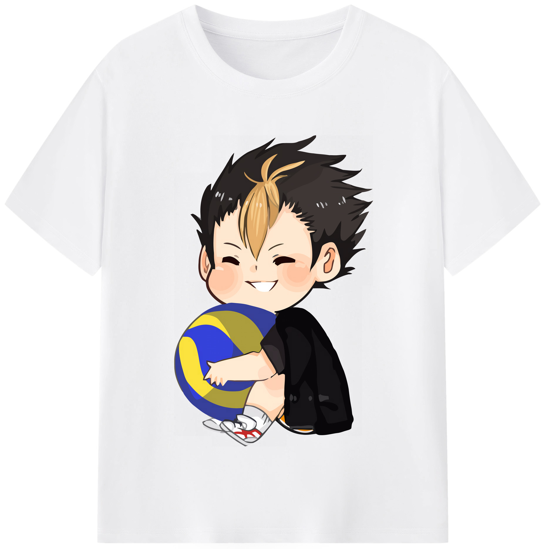 （画像用） ハイキュー!! Haikyu!! 綿100％半袖Tシャツ（フロントプリント）