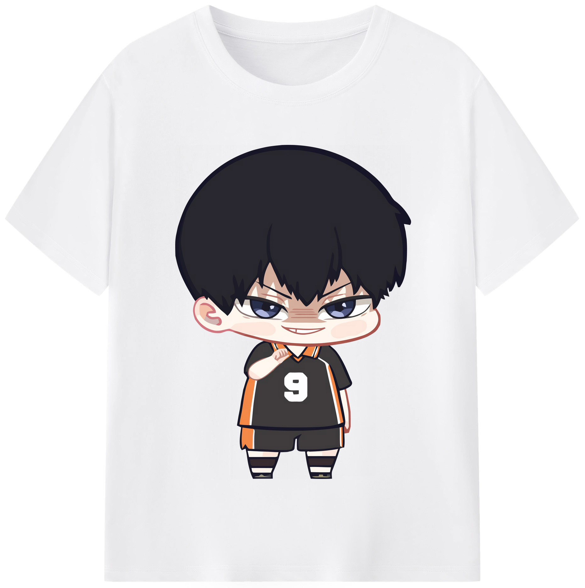 （画像用） ハイキュー!! Haikyu!! 綿100％半袖Tシャツ（フロントプリント）