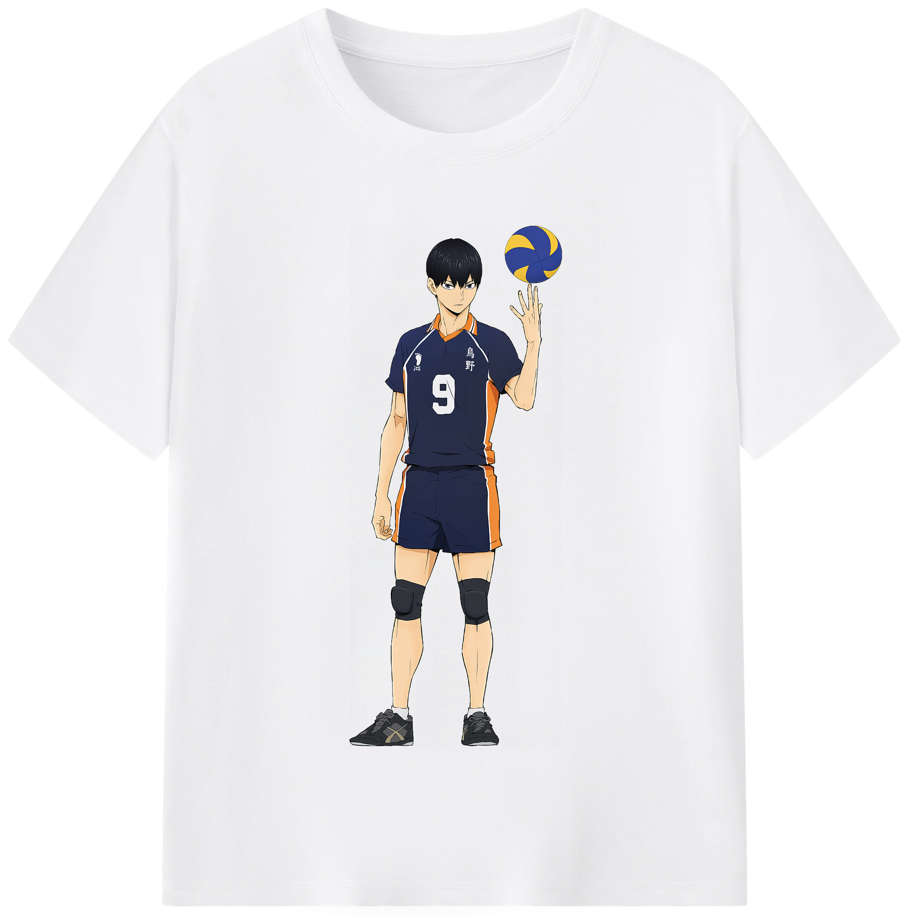 （画像用） ハイキュー!! Haikyu!! 綿100％半袖Tシャツ（フロントプリント）