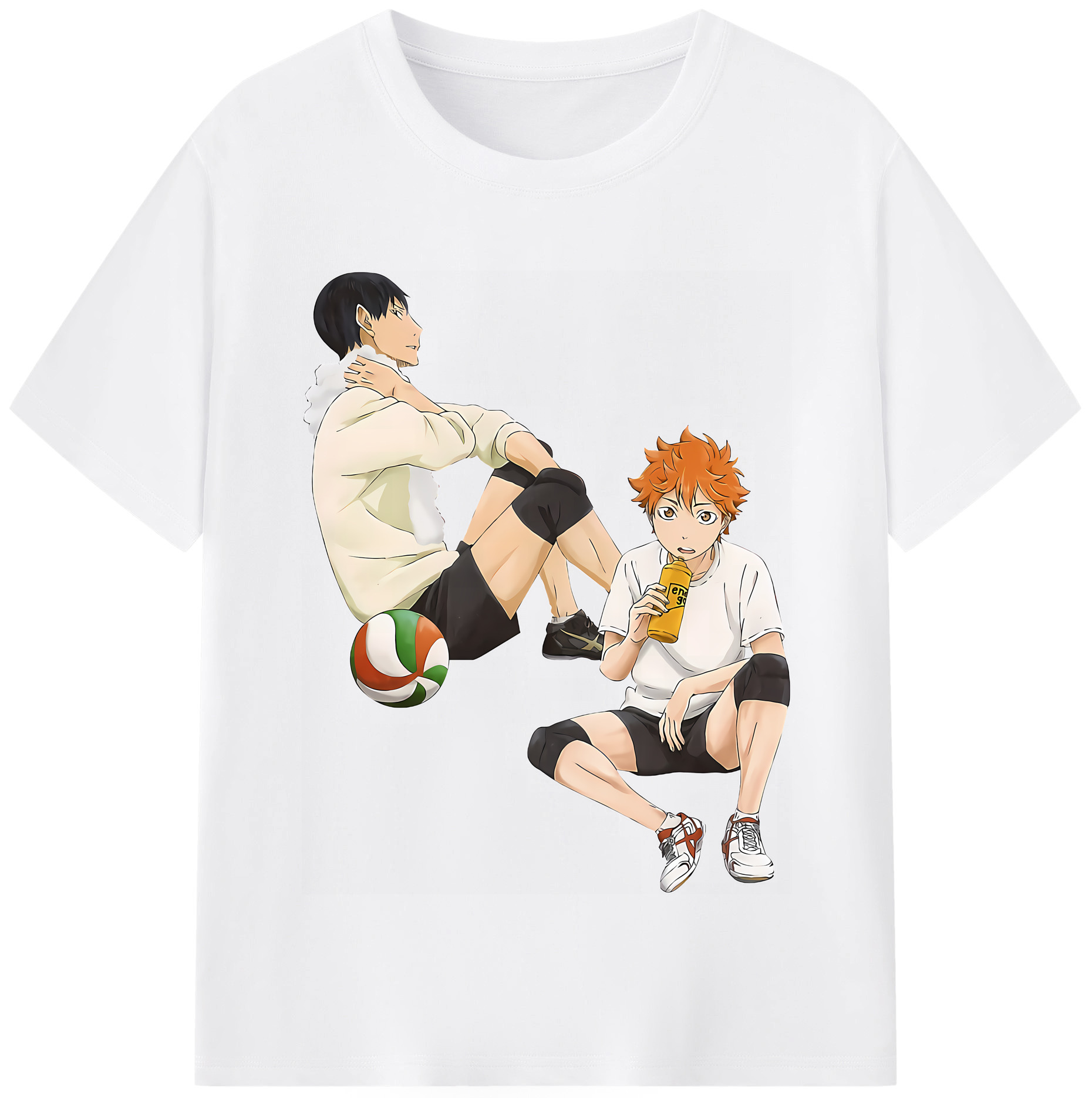 （画像用） ハイキュー!! Haikyu!! 綿100％半袖Tシャツ（フロントプリント）