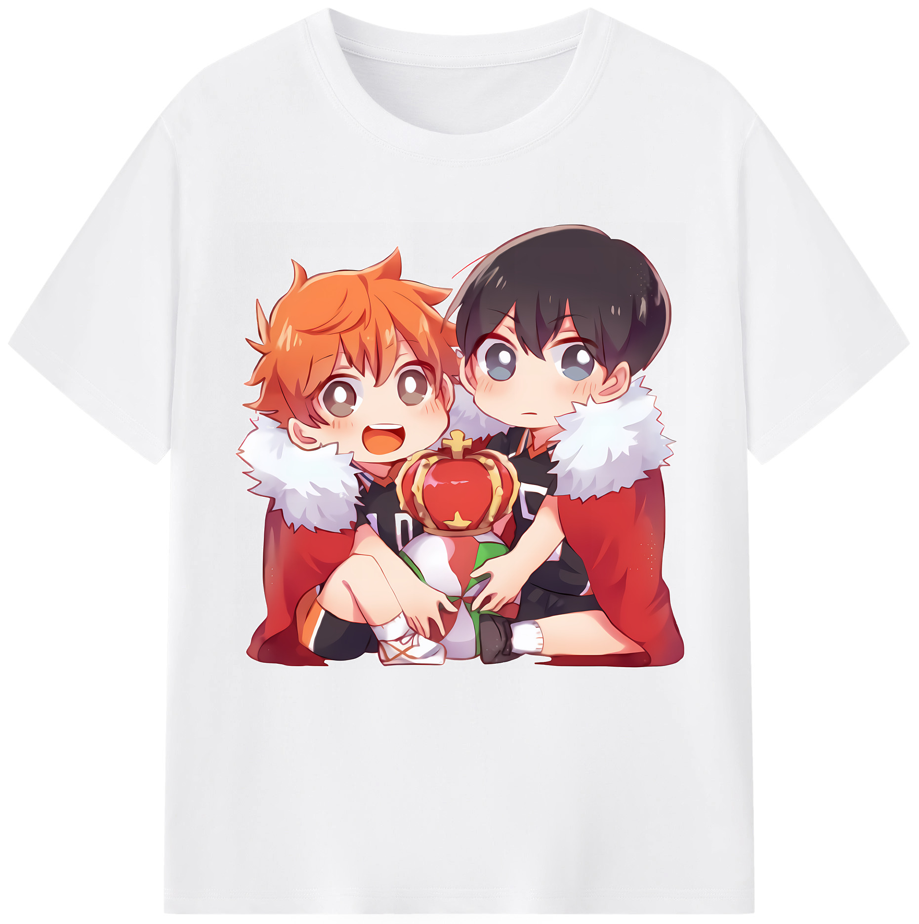 （画像用） ハイキュー!! Haikyu!! 綿100％半袖Tシャツ（フロントプリント）