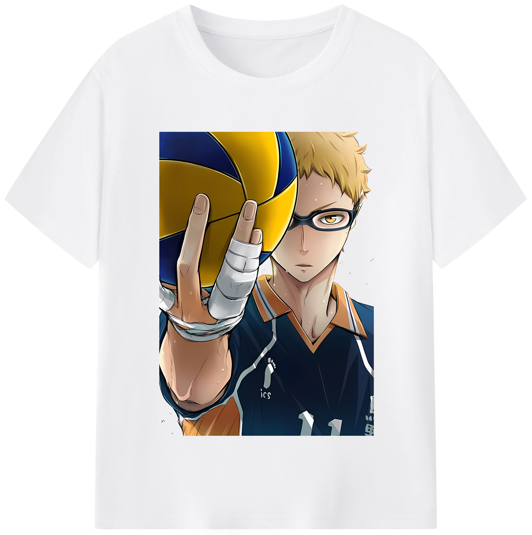 （画像用） ハイキュー!! Haikyu!! 綿100％半袖Tシャツ（フロントプリント）