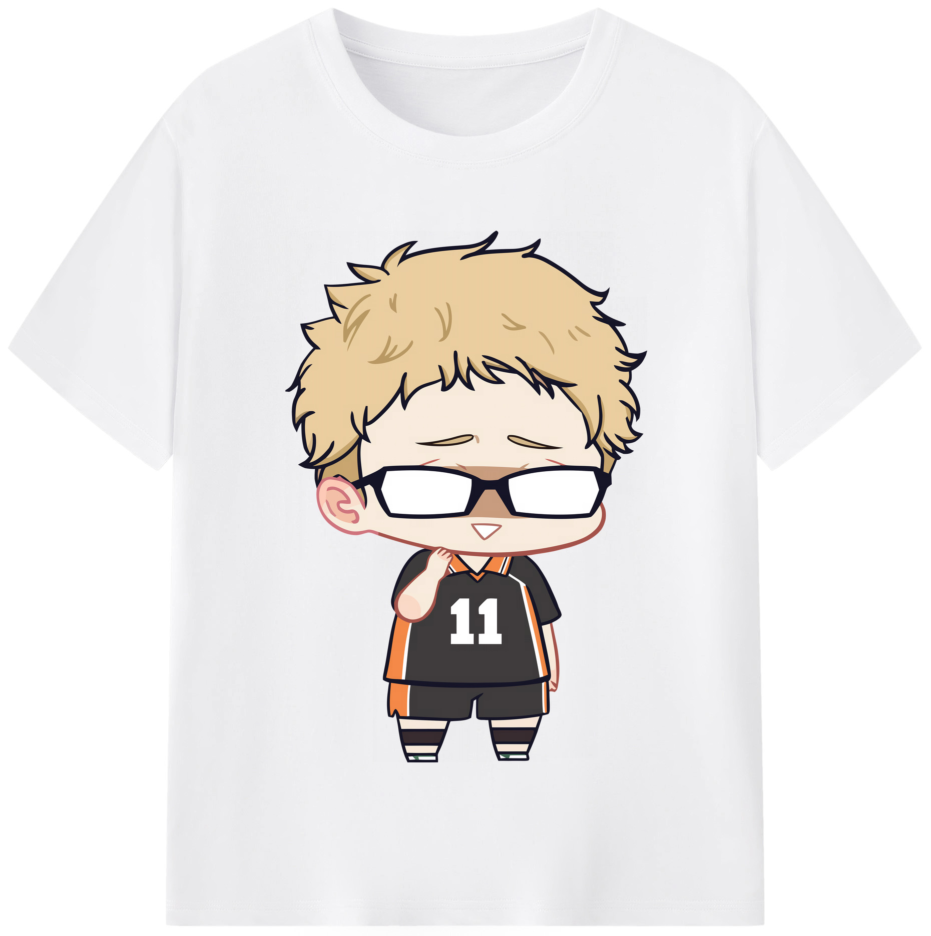 （画像用） ハイキュー!! Haikyu!! 綿100％半袖Tシャツ（フロントプリント）