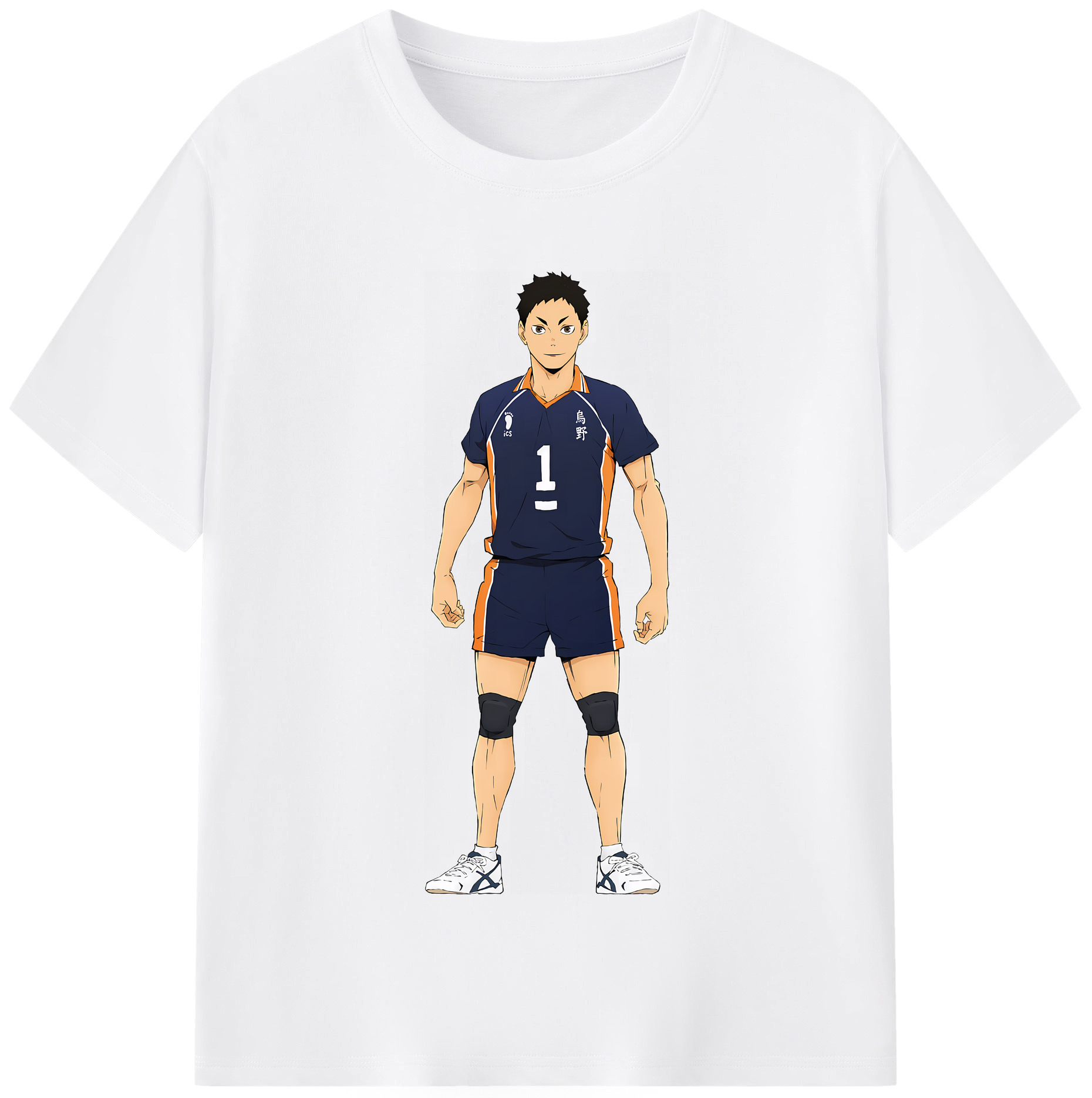 （画像用） ハイキュー!! Haikyu!! 綿100％半袖Tシャツ（フロントプリント）