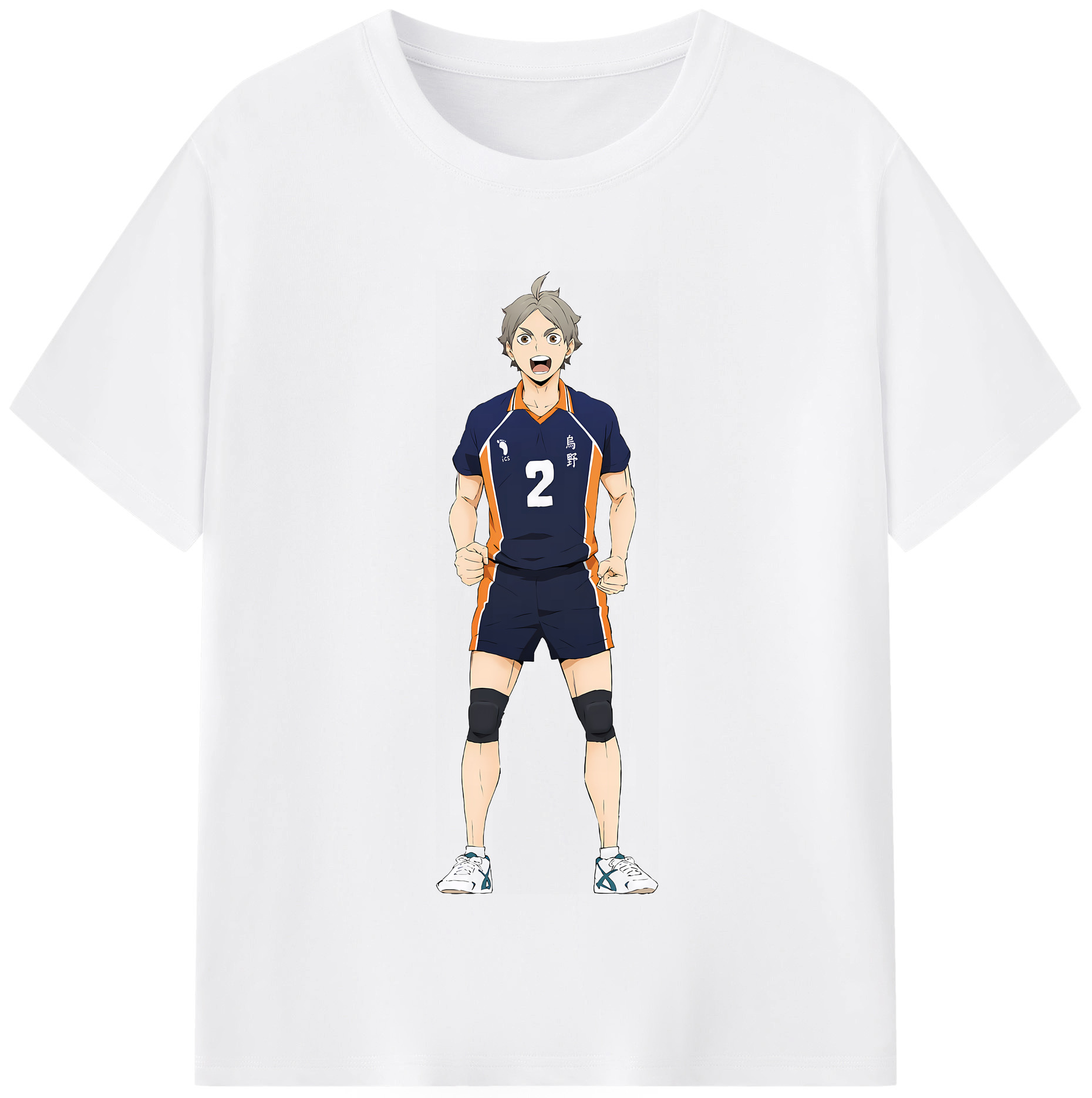 （画像用） ハイキュー!! Haikyu!! 綿100％半袖Tシャツ（フロントプリント）