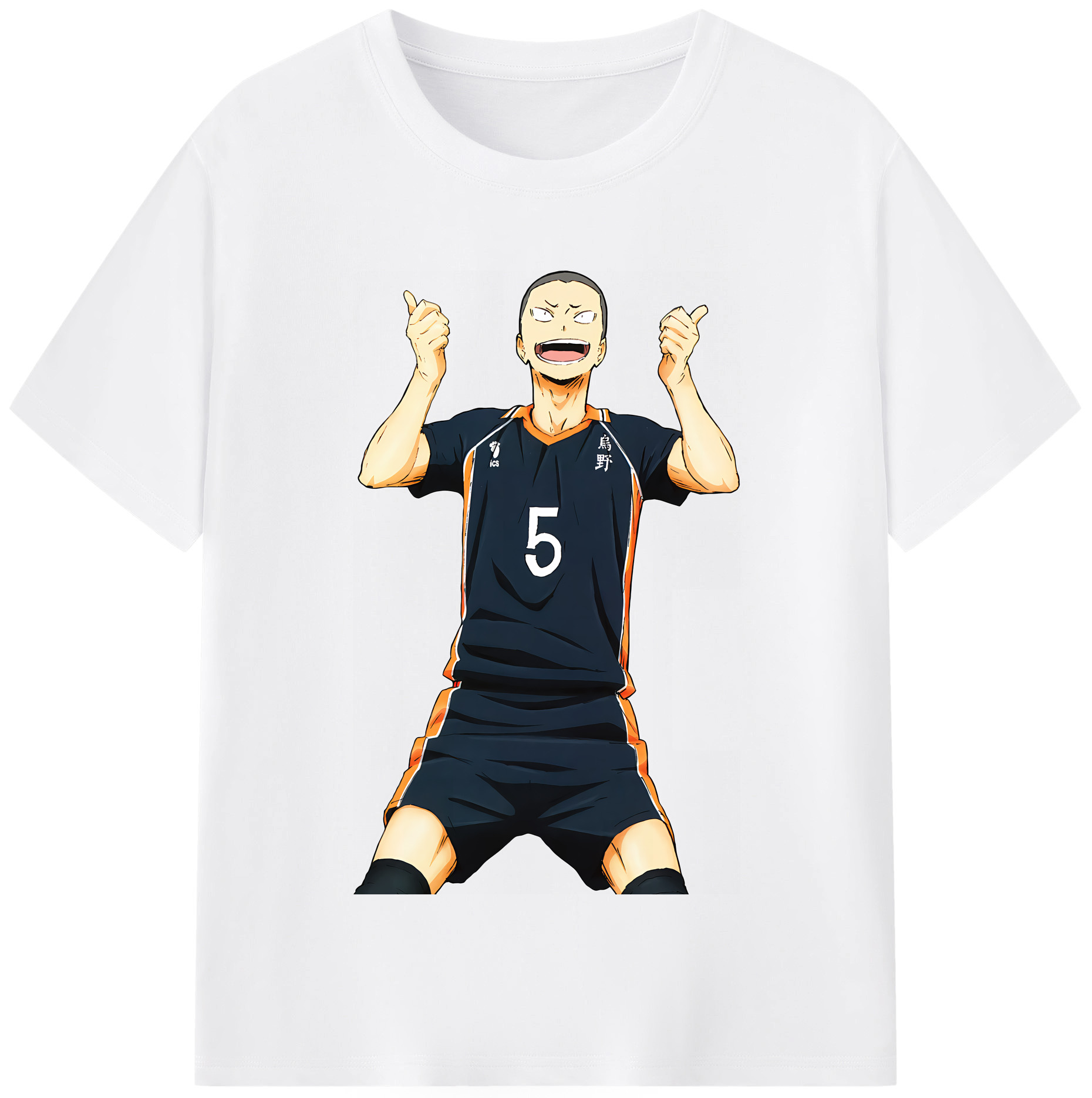 （画像用） ハイキュー!! Haikyu!! 綿100％半袖Tシャツ（フロントプリント）