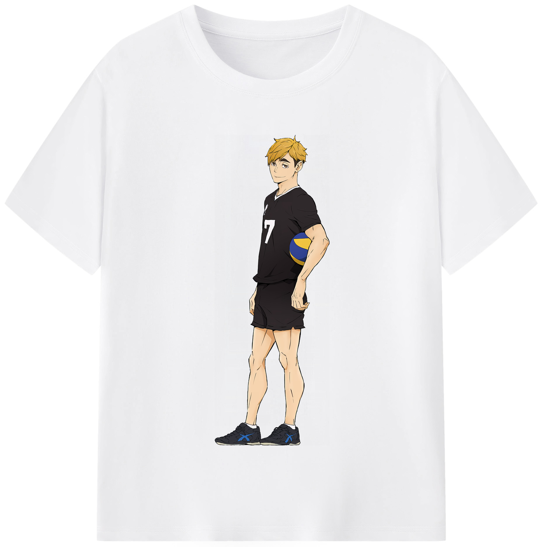 （画像用） ハイキュー!! Haikyu!! 綿100％半袖Tシャツ（フロントプリント）