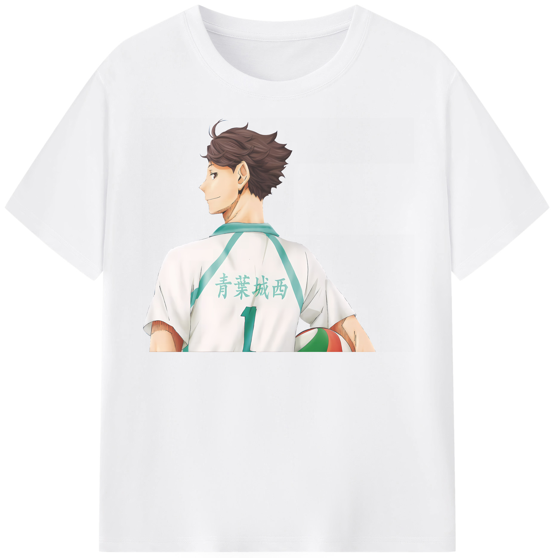 （画像用） ハイキュー!! Haikyu!! 綿100％半袖Tシャツ（フロントプリント）