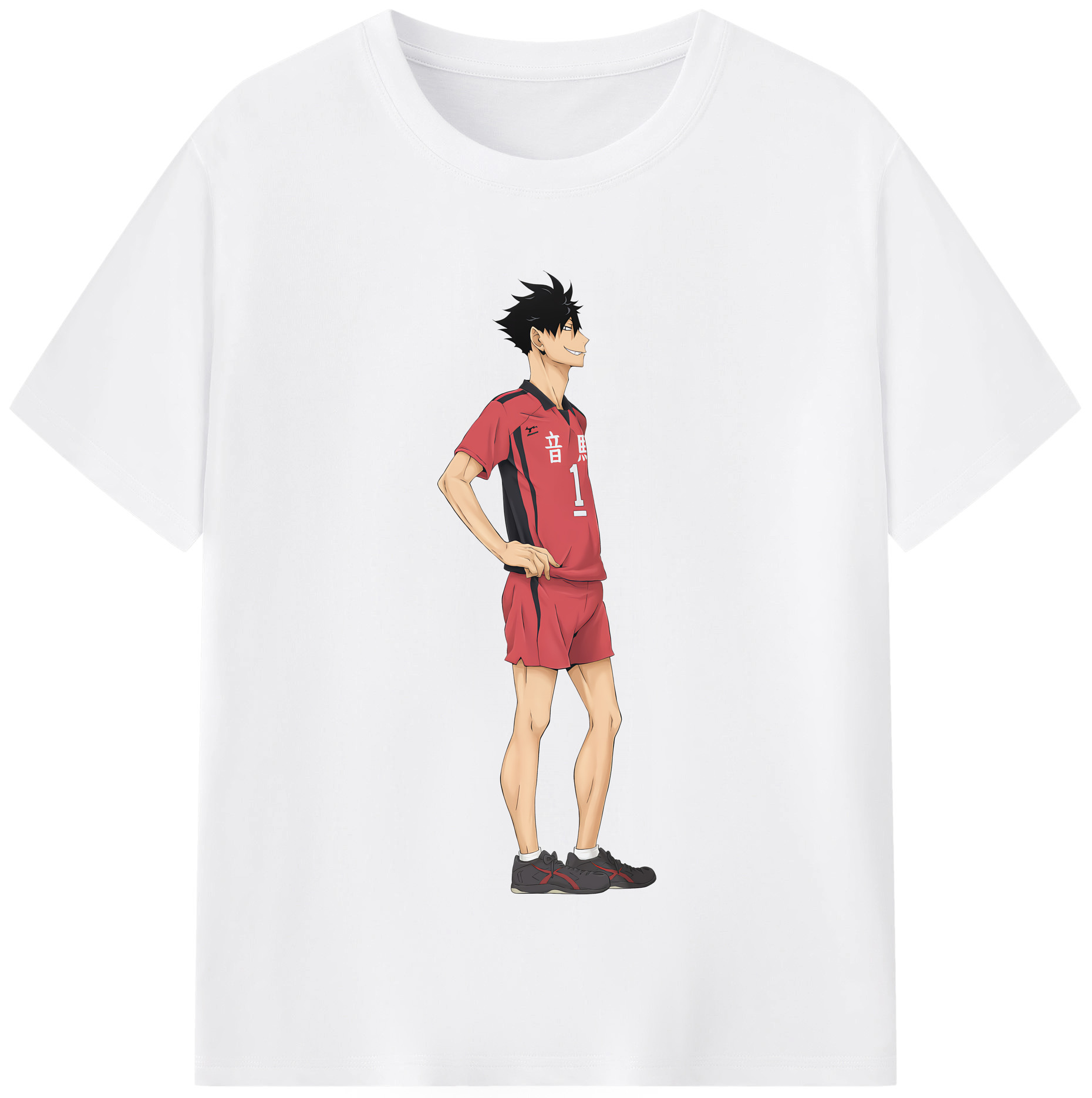 （画像用） ハイキュー!! Haikyu!! 綿100％半袖Tシャツ（フロントプリント）
