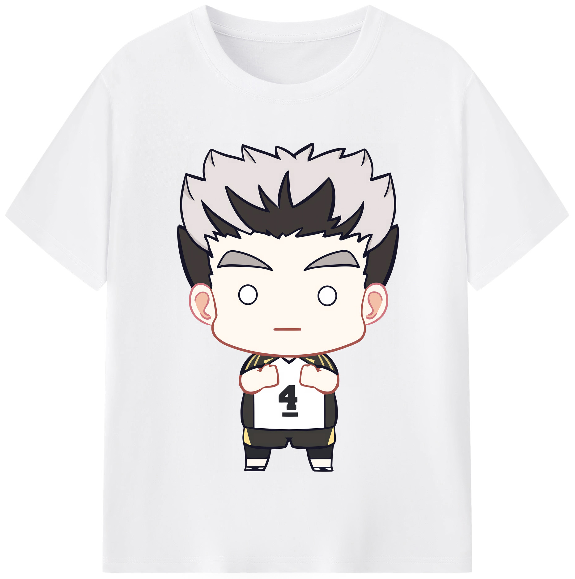 （画像用） ハイキュー!! Haikyu!! 綿100％半袖Tシャツ（フロントプリント）