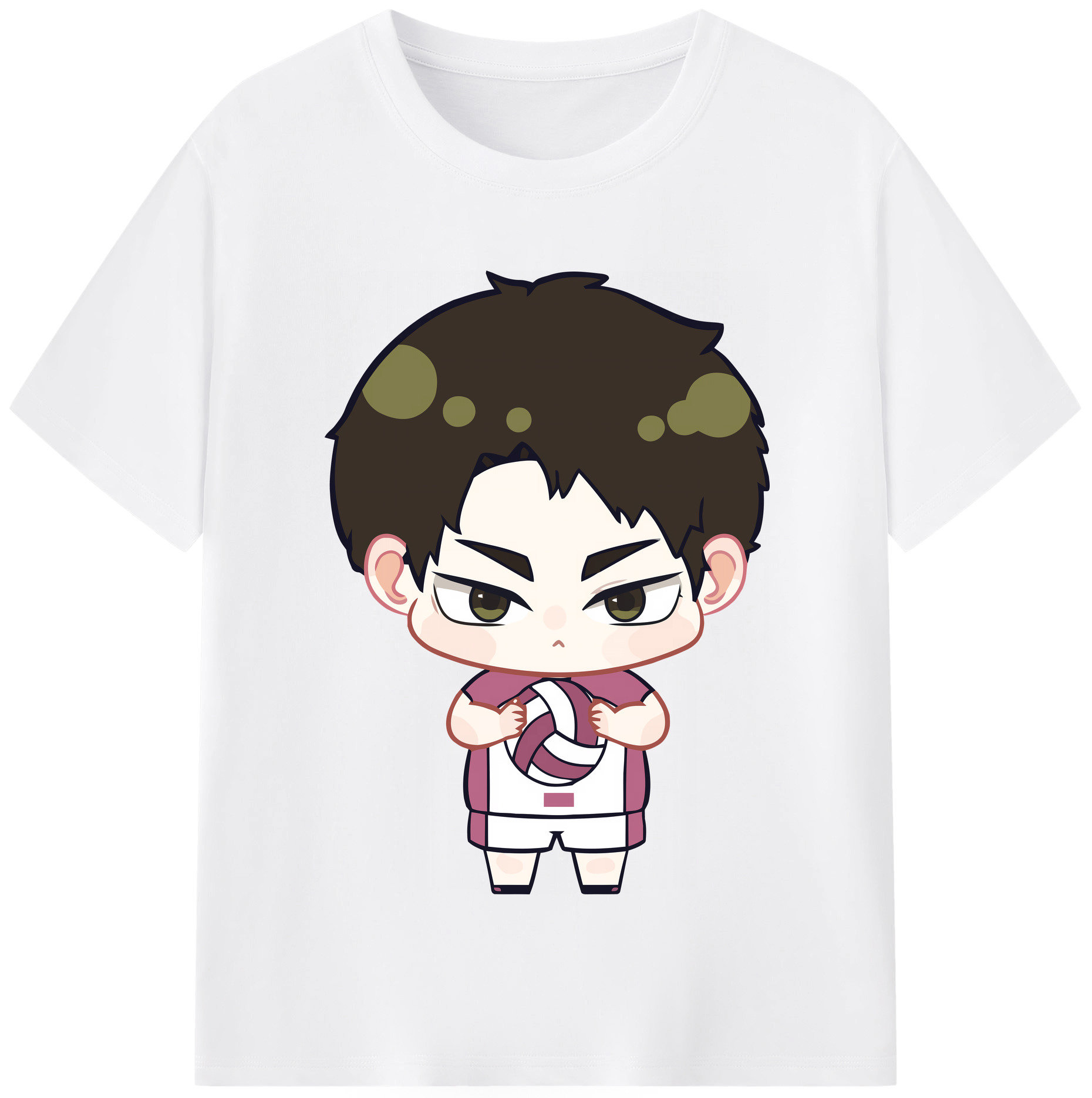 （画像用） ハイキュー!! Haikyu!! 綿100％半袖Tシャツ（フロントプリント）
