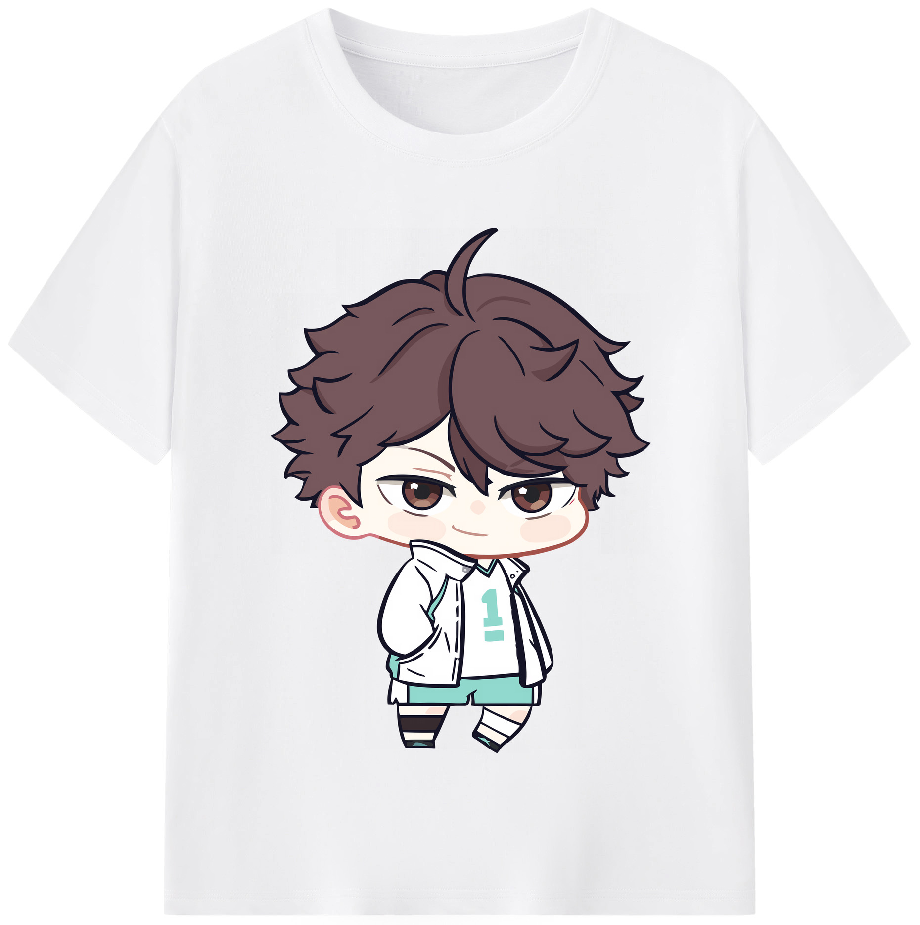 （画像用） ハイキュー!! Haikyu!! 綿100％半袖Tシャツ（フロントプリント）