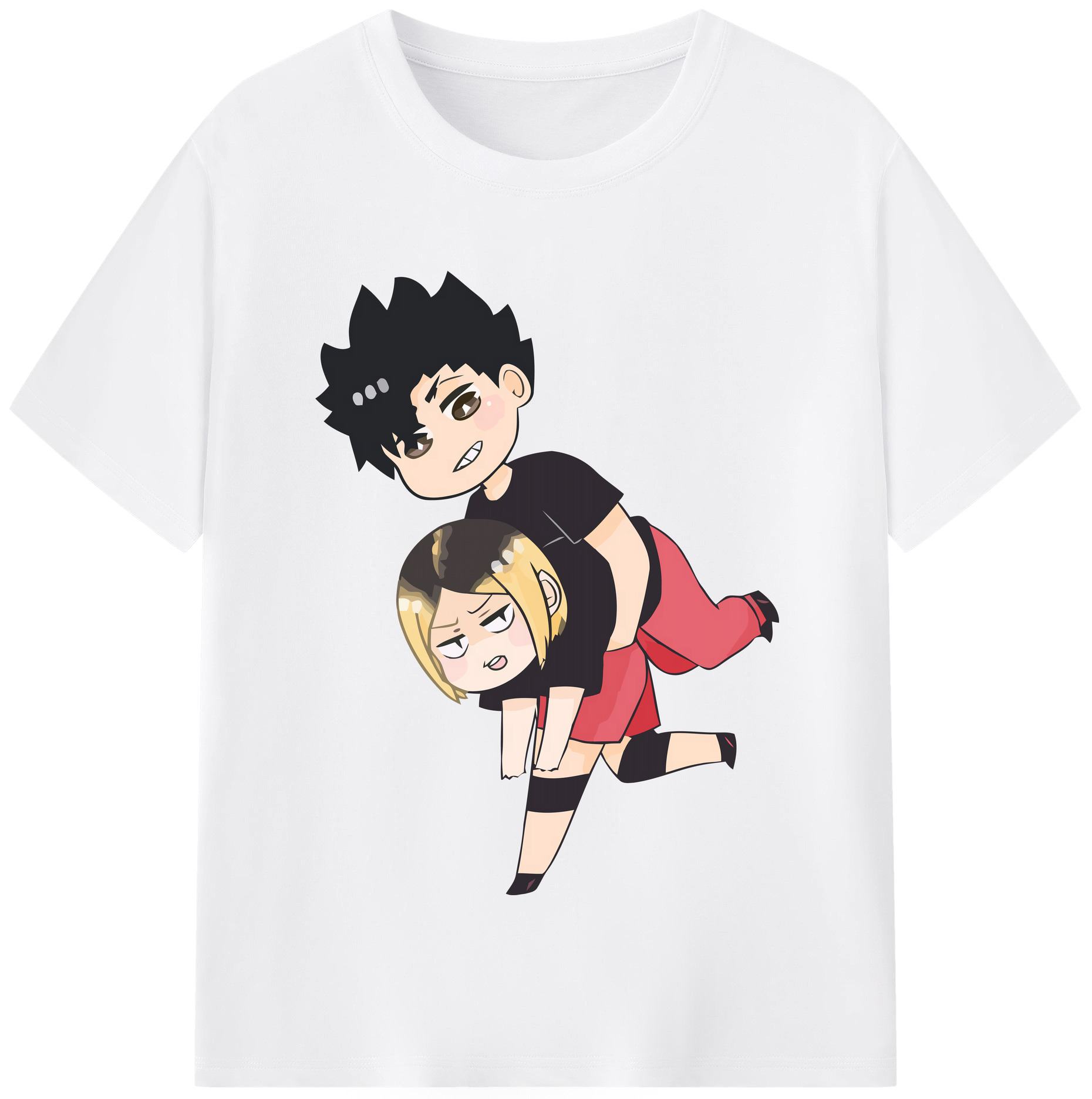 （画像用） ハイキュー!! Haikyu!! 綿100％半袖Tシャツ（フロントプリント）