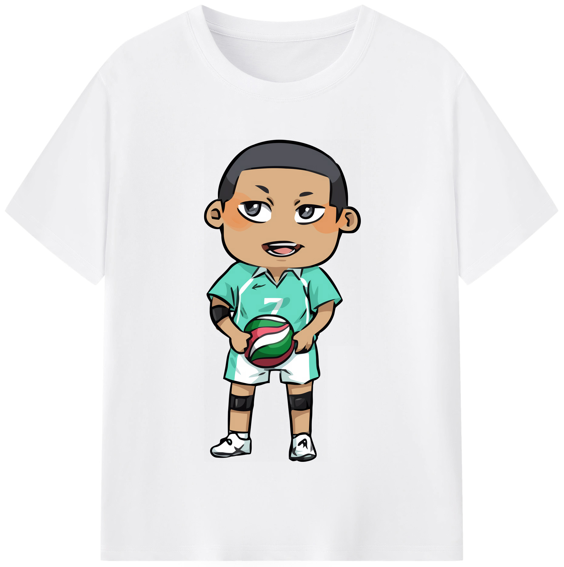 （画像用） ハイキュー!! Haikyu!! 綿100％半袖Tシャツ（フロントプリント）