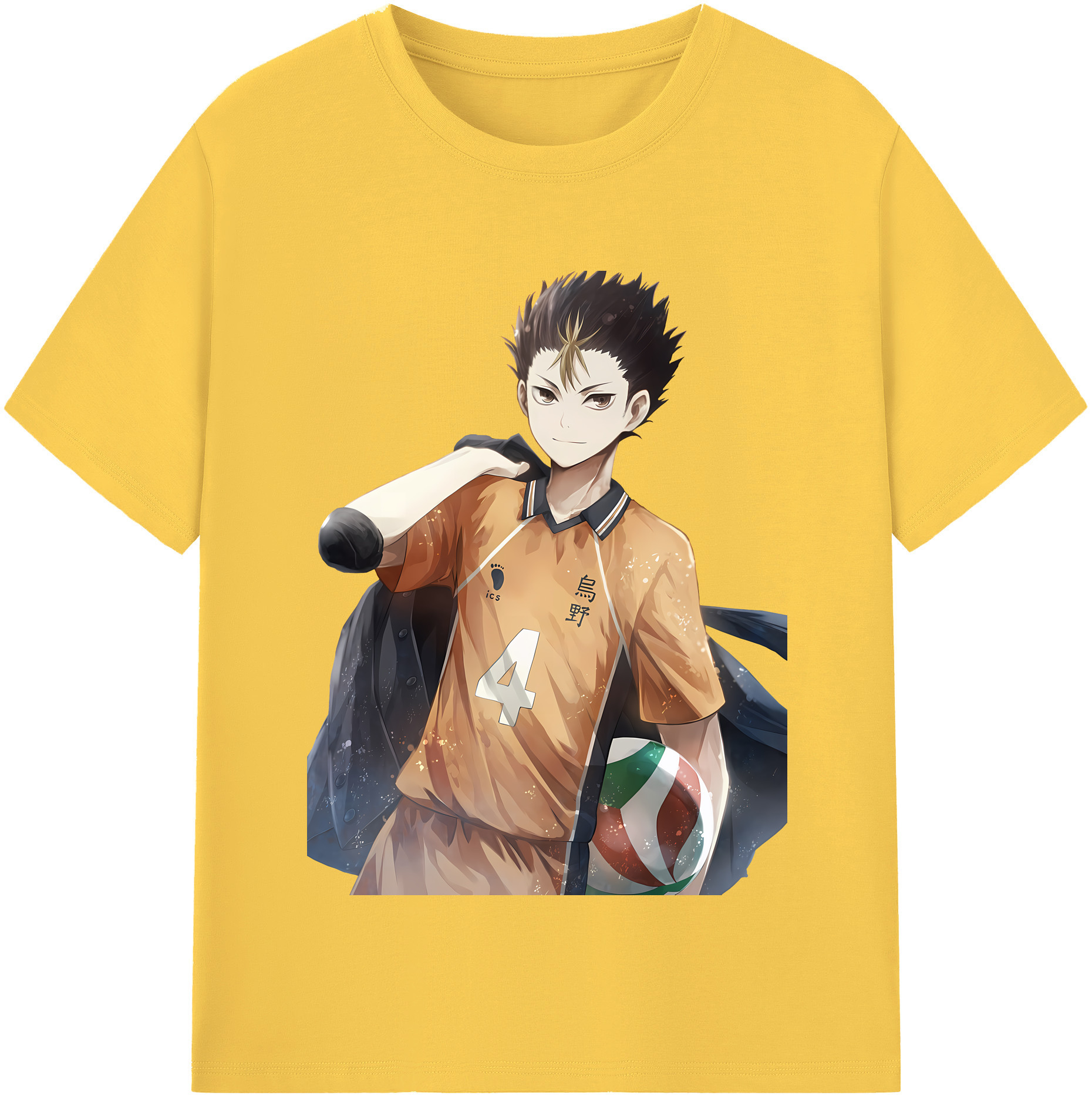 （画像用） ハイキュー!! Haikyu!! 綿100％半袖Tシャツ（フロントプリント）