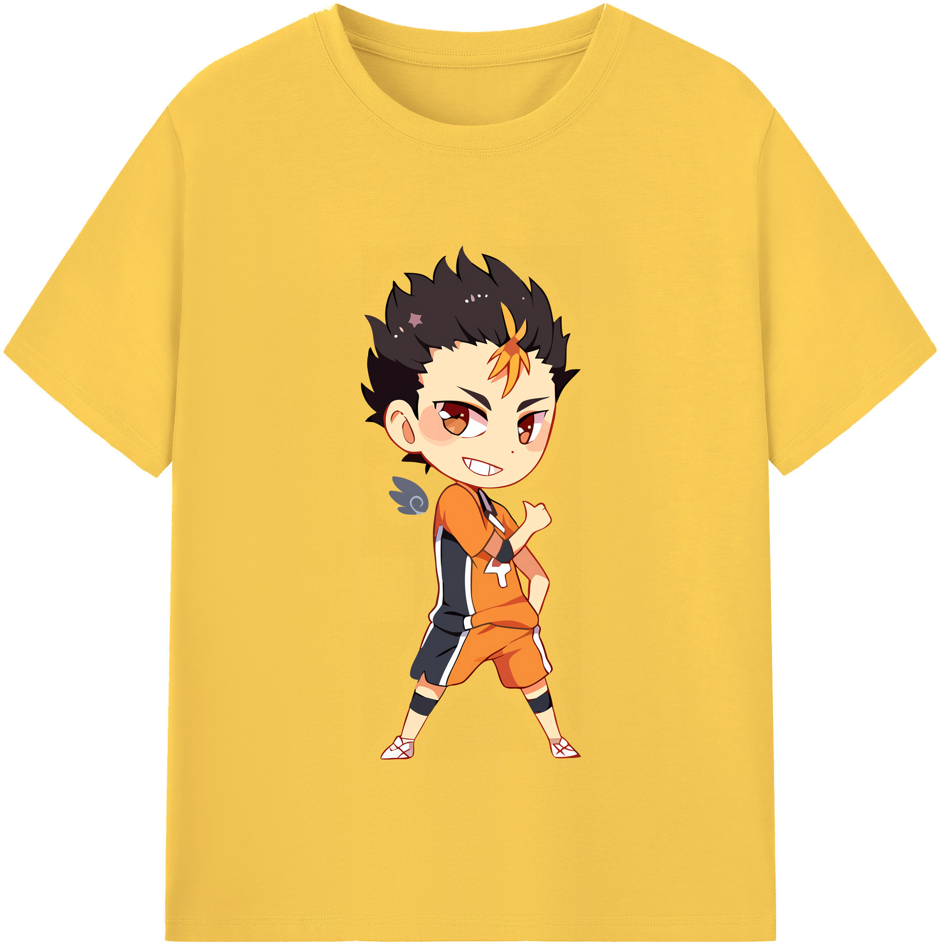 （画像用） ハイキュー!! Haikyu!! 綿100％半袖Tシャツ（フロントプリント）
