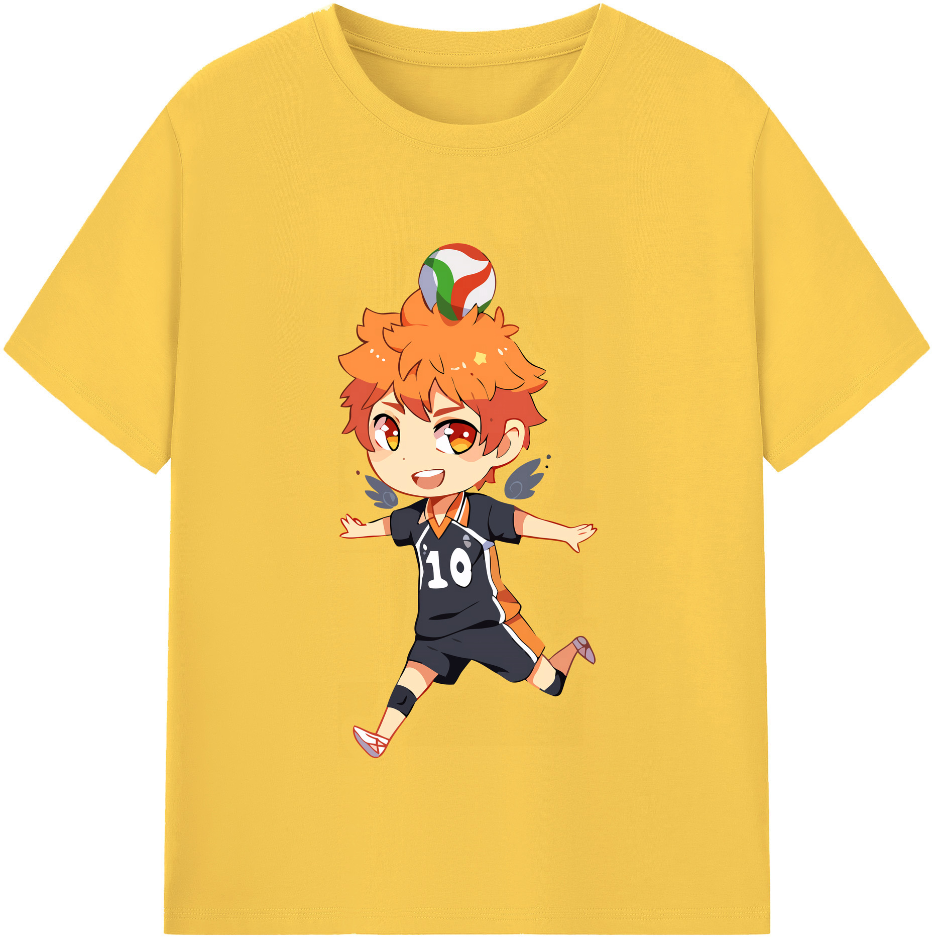 （画像用） ハイキュー!! Haikyu!! 綿100％半袖Tシャツ（フロントプリント）