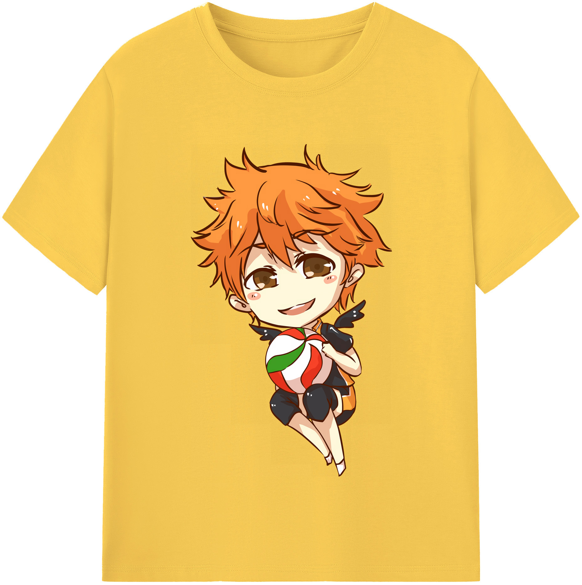 （画像用） ハイキュー!! Haikyu!! 綿100％半袖Tシャツ（フロントプリント）