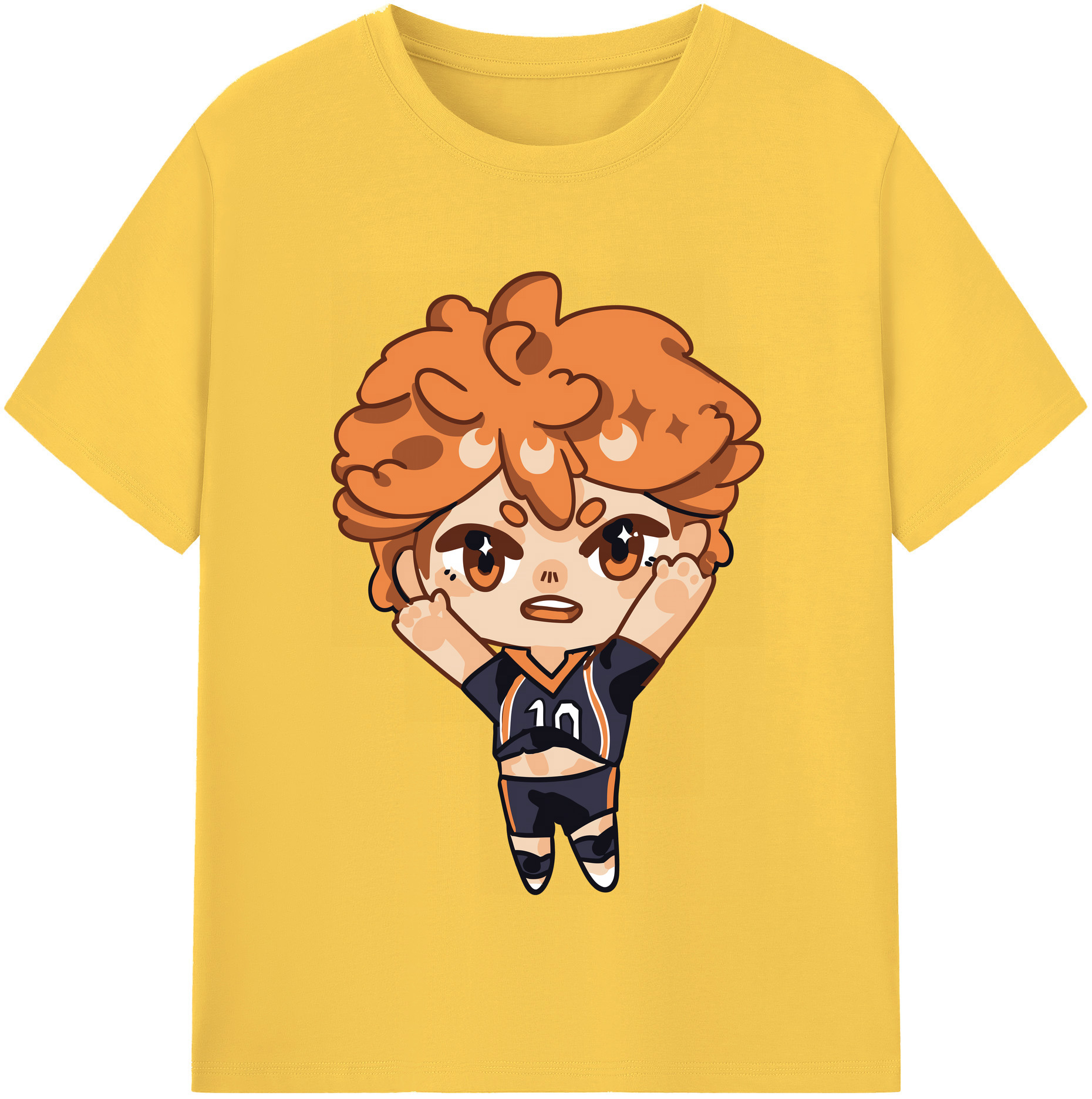 （画像用） ハイキュー!! Haikyu!! 綿100％半袖Tシャツ（フロントプリント）