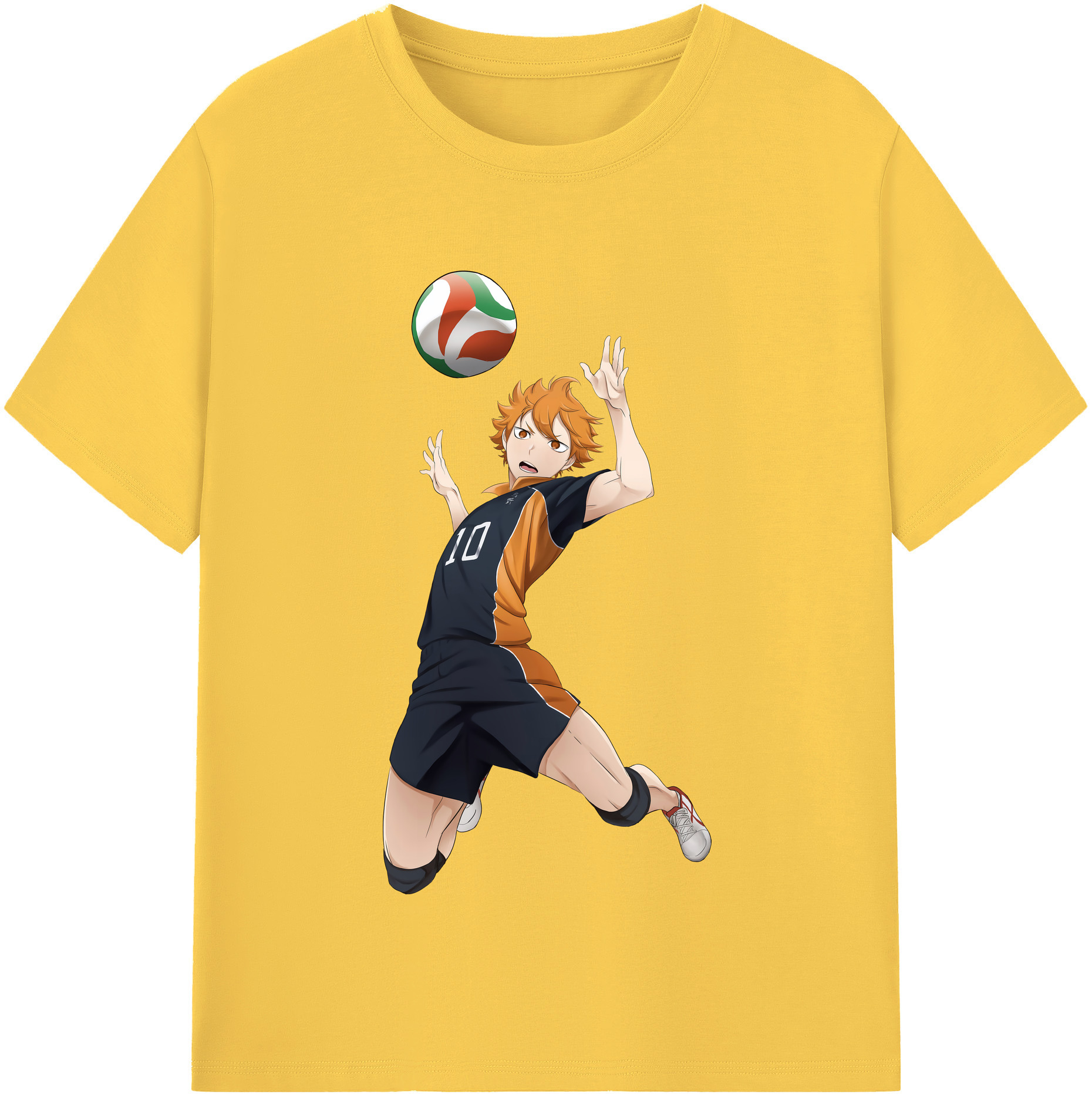 （画像用） ハイキュー!! Haikyu!! 綿100％半袖Tシャツ（フロントプリント）