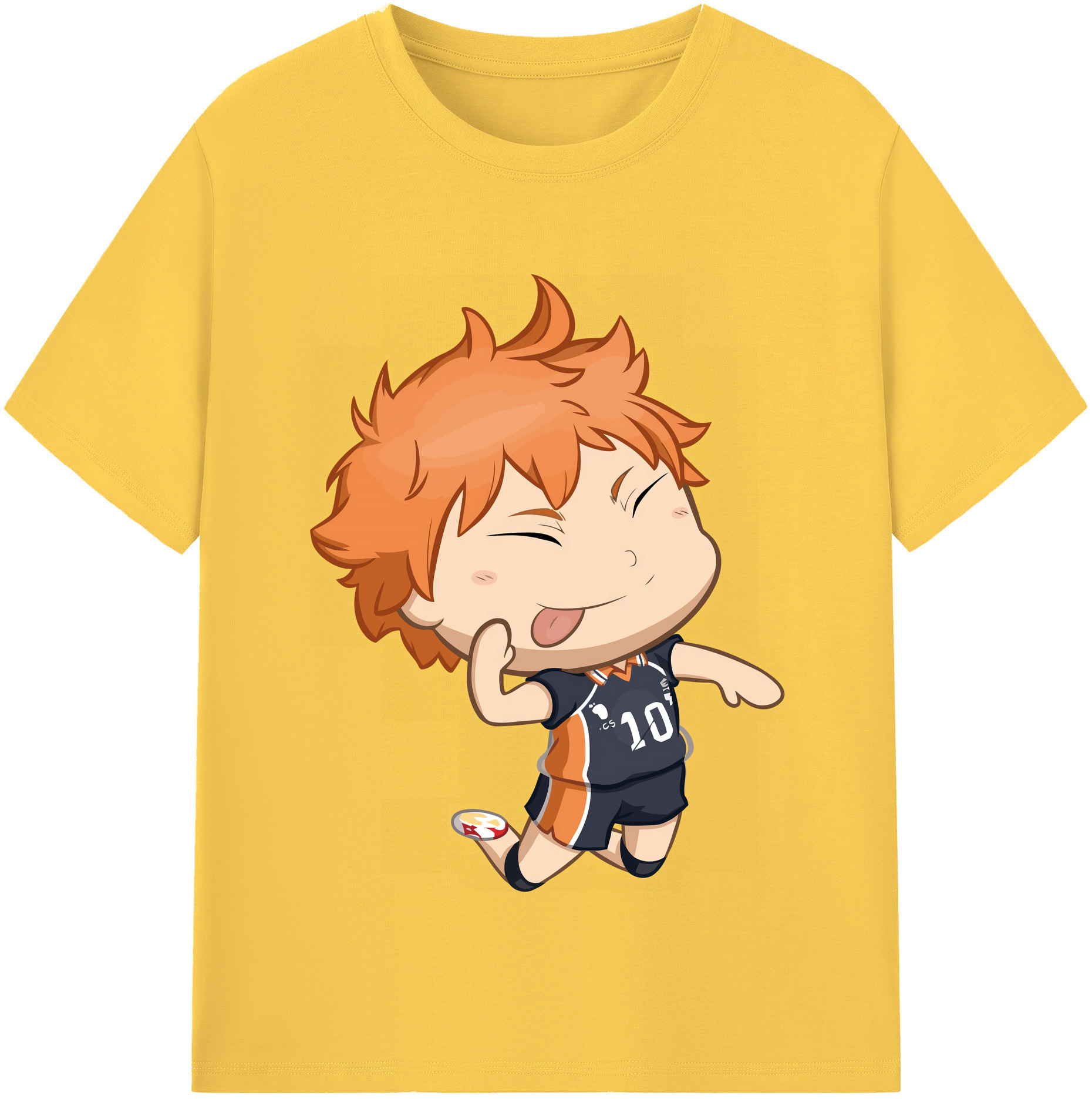 （画像用） ハイキュー!! Haikyu!! 綿100％半袖Tシャツ（フロントプリント）