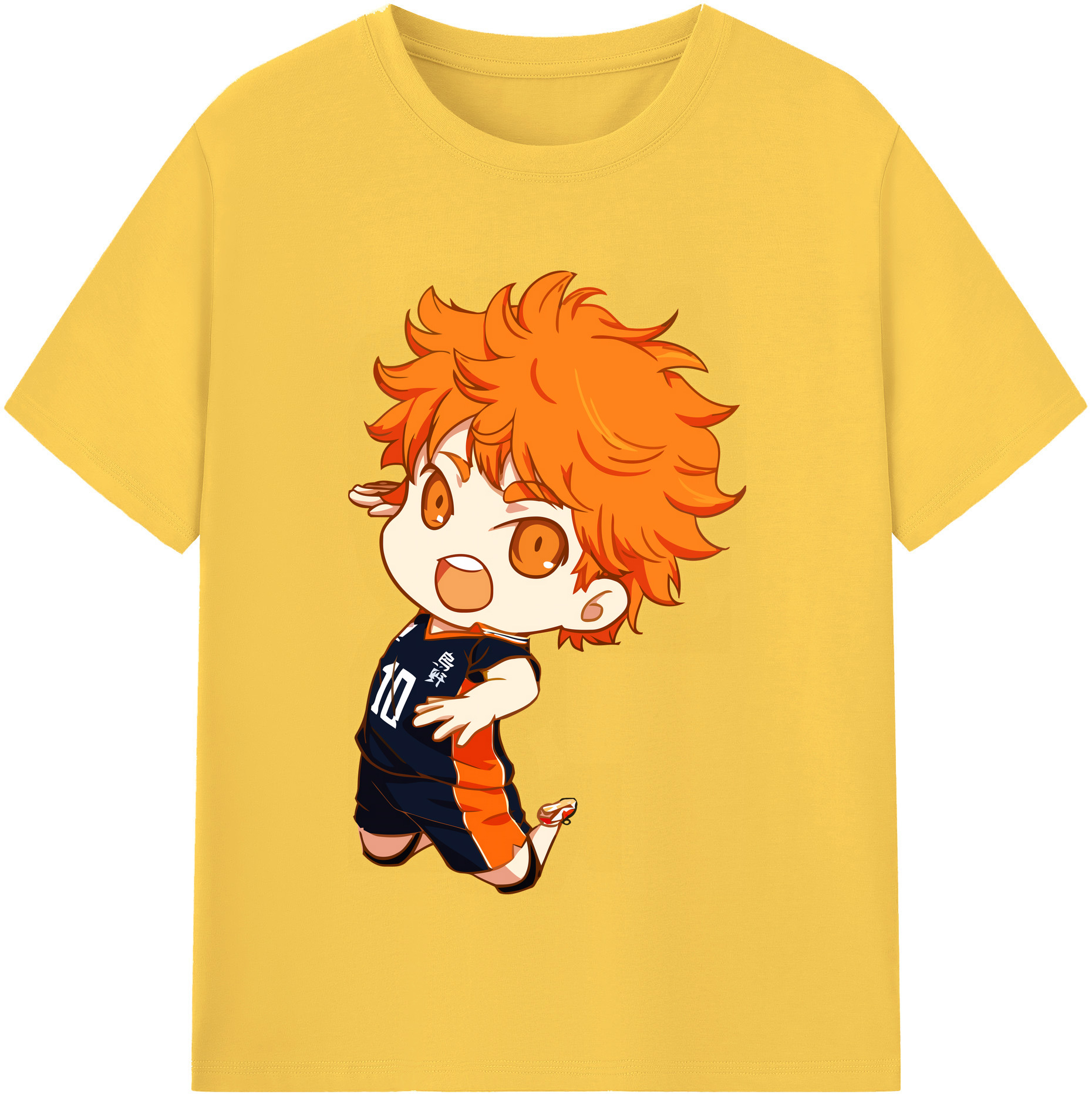 （画像用） ハイキュー!! Haikyu!! 綿100％半袖Tシャツ（フロントプリント）