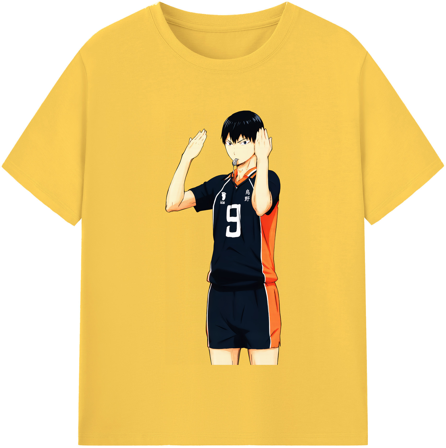 （画像用） ハイキュー!! Haikyu!! 綿100％半袖Tシャツ（フロントプリント）