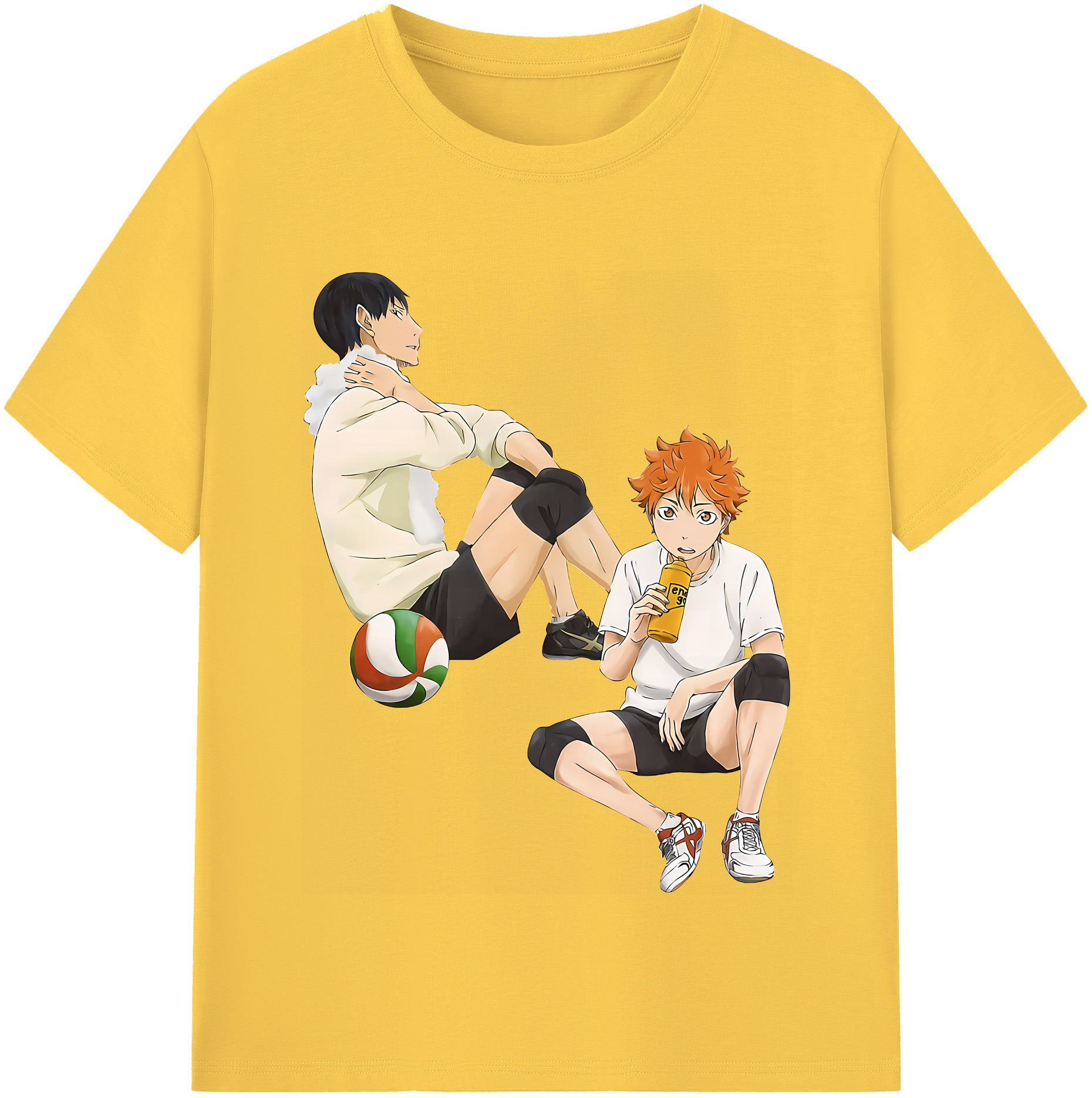 （画像用） ハイキュー!! Haikyu!! 綿100％半袖Tシャツ（フロントプリント）