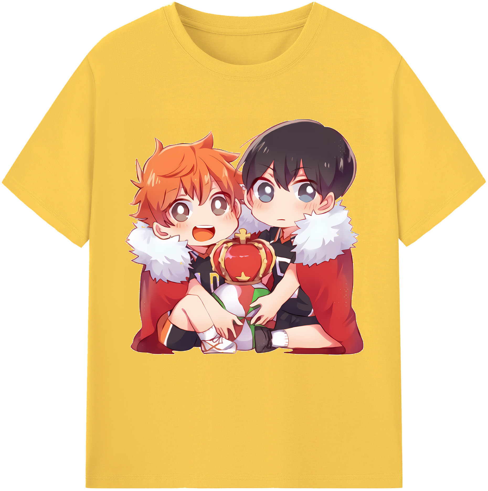 （画像用） ハイキュー!! Haikyu!! 綿100％半袖Tシャツ（フロントプリント）