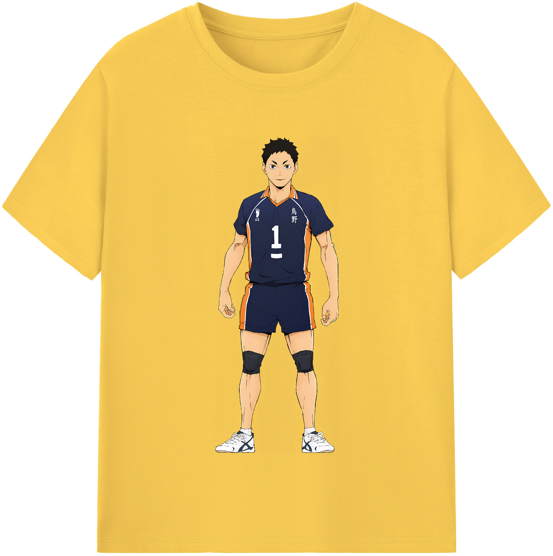 （画像用） ハイキュー!! Haikyu!! 綿100％半袖Tシャツ（フロントプリント）
