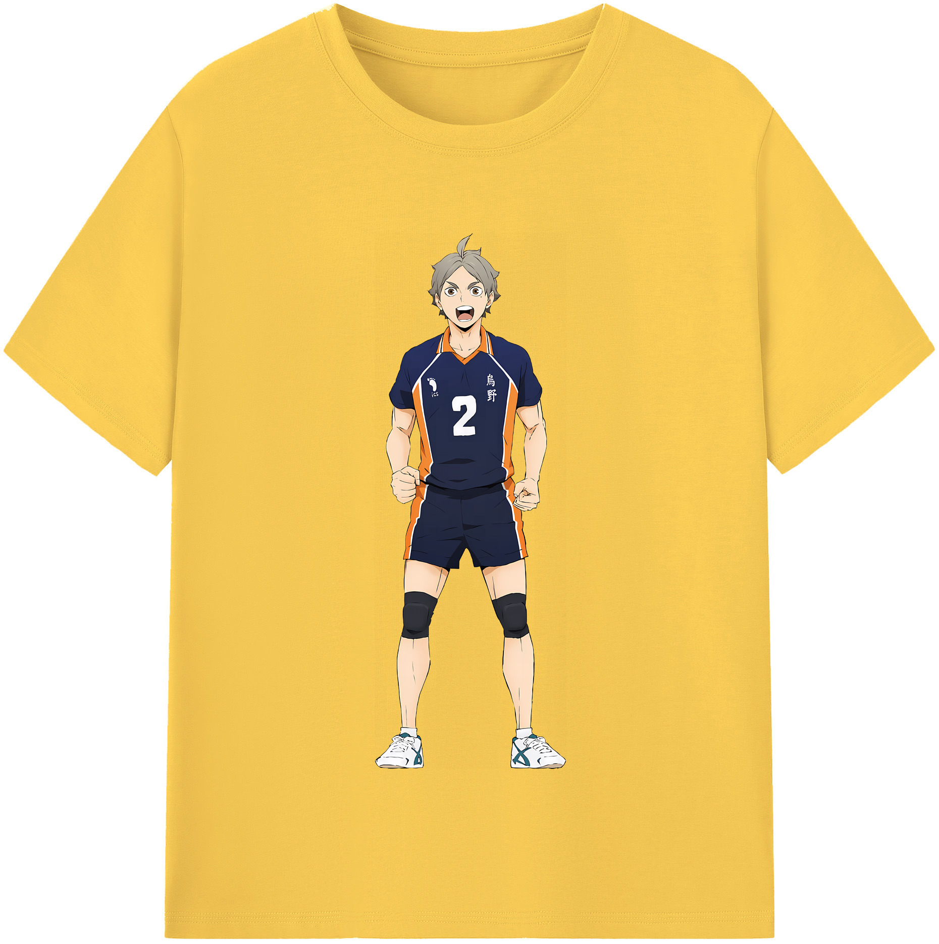 （画像用） ハイキュー!! Haikyu!! 綿100％半袖Tシャツ（フロントプリント）