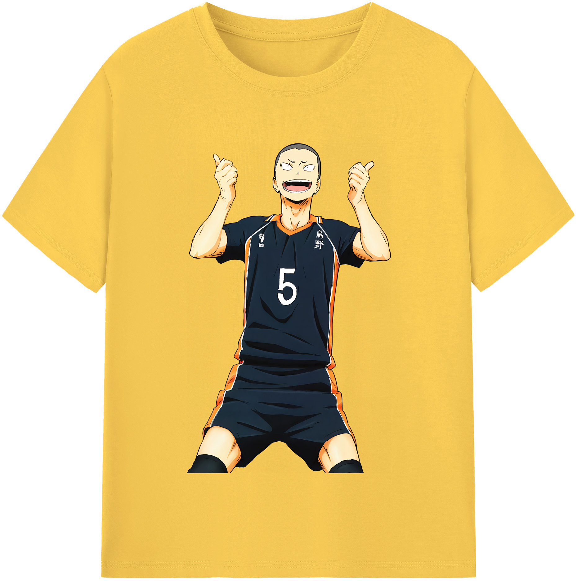 （画像用） ハイキュー!! Haikyu!! 綿100％半袖Tシャツ（フロントプリント）