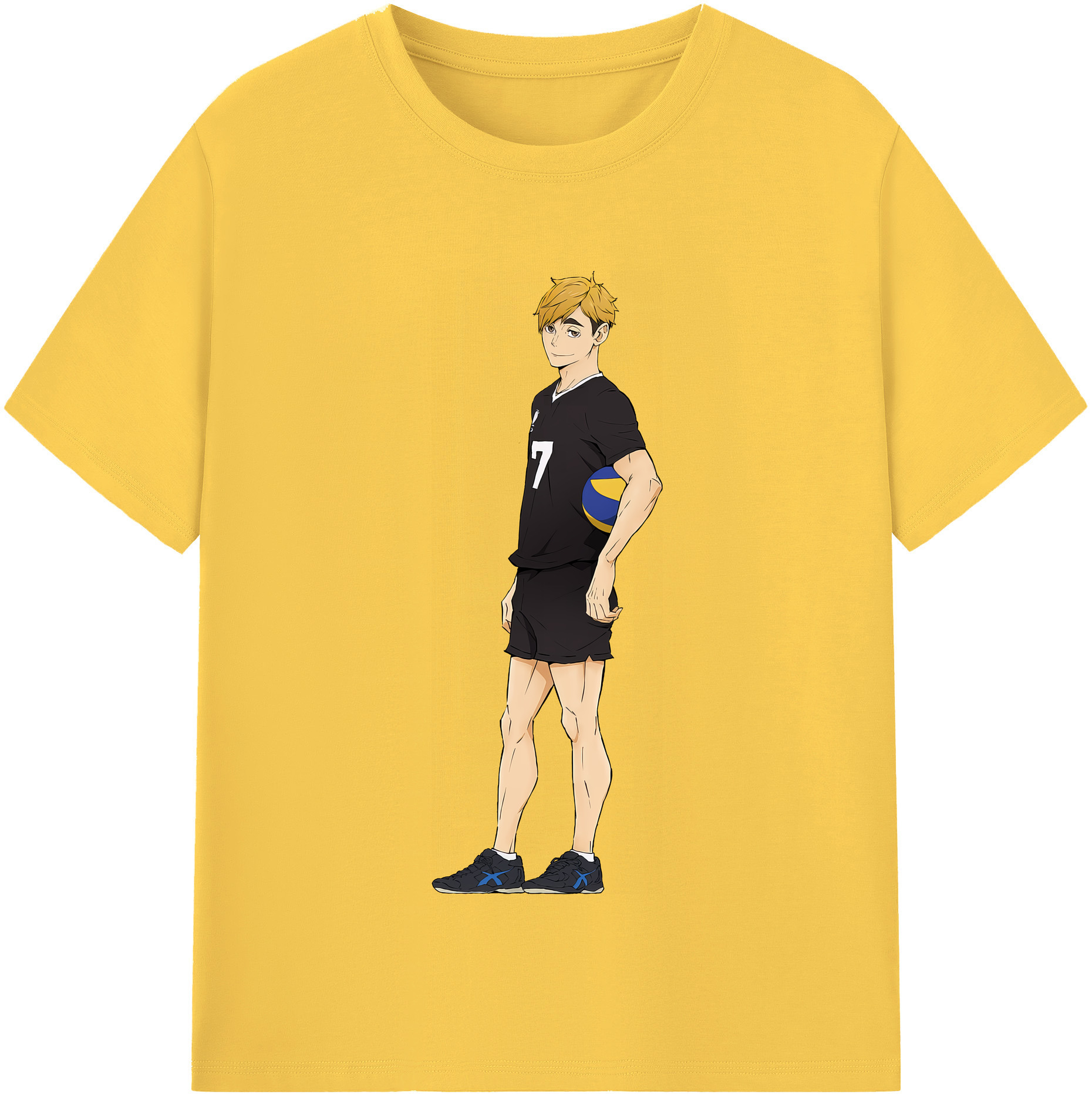 （画像用） ハイキュー!! Haikyu!! 綿100％半袖Tシャツ（フロントプリント）