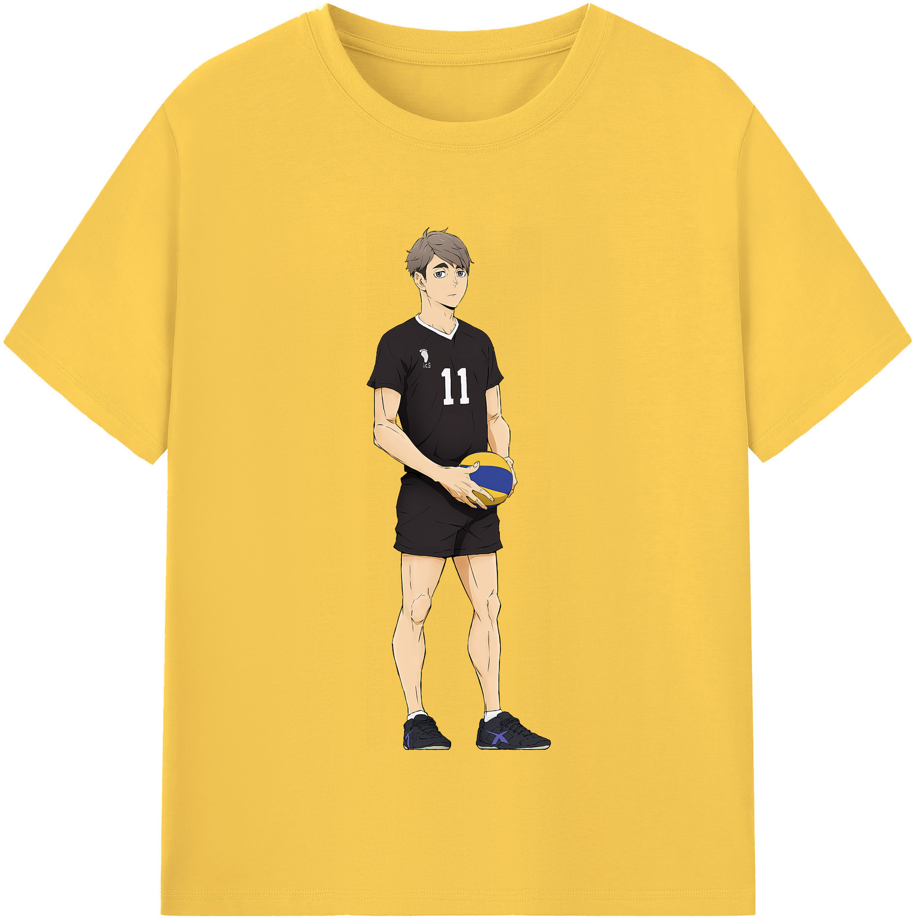 （画像用） ハイキュー!! Haikyu!! 綿100％半袖Tシャツ（フロントプリント）