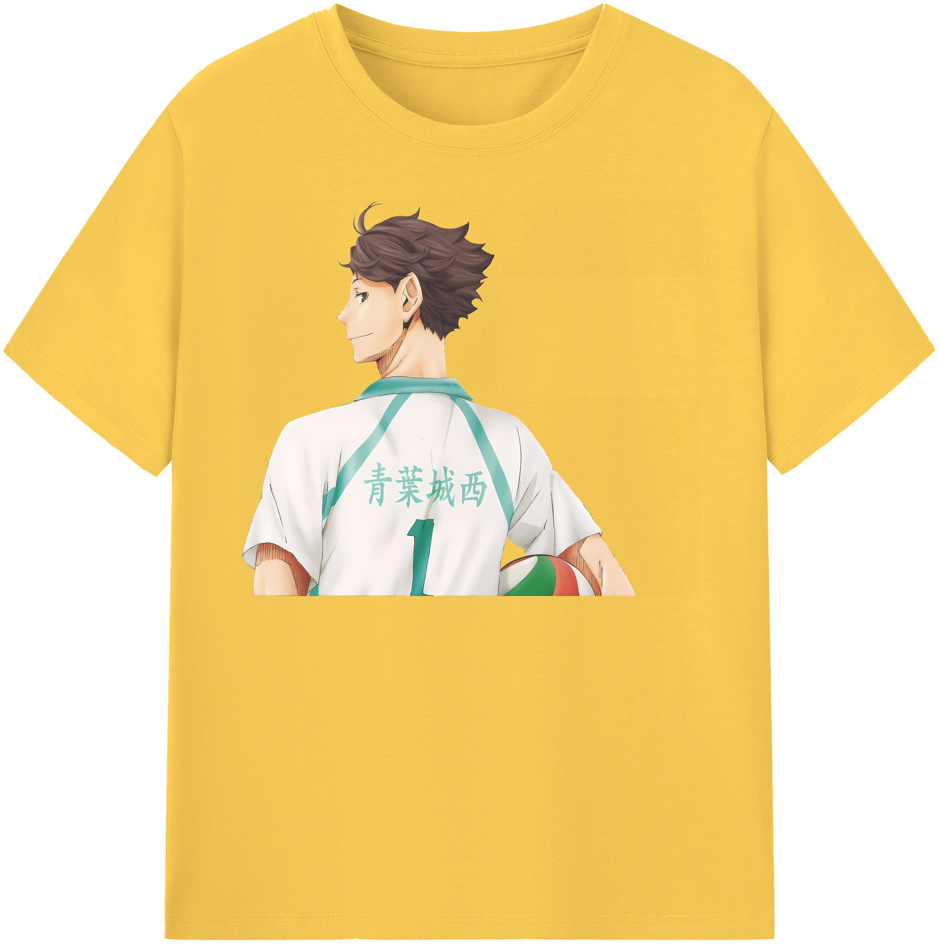 （画像用） ハイキュー!! Haikyu!! 綿100％半袖Tシャツ（フロントプリント）