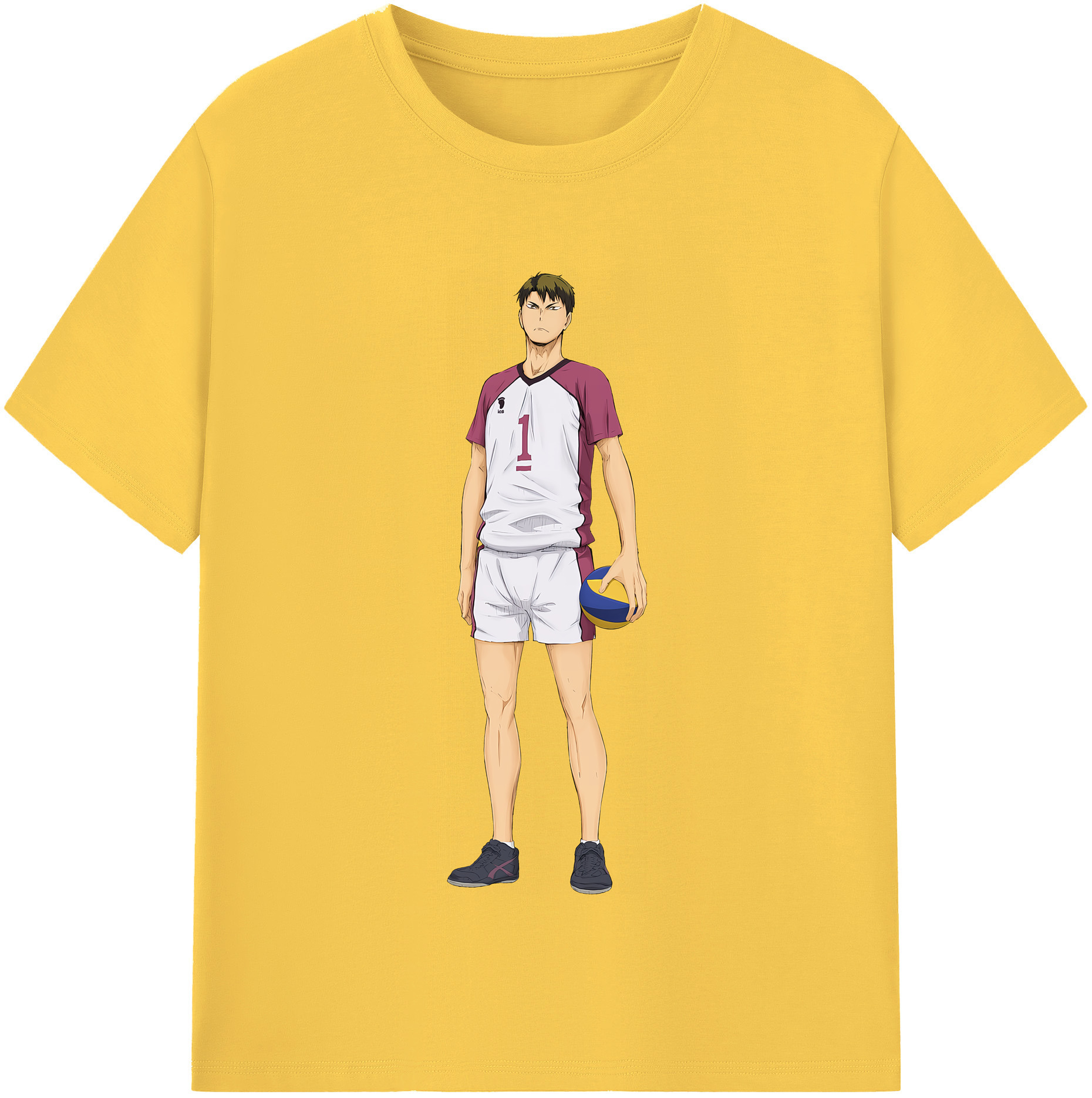 （画像用） ハイキュー!! Haikyu!! 綿100％半袖Tシャツ（フロントプリント）