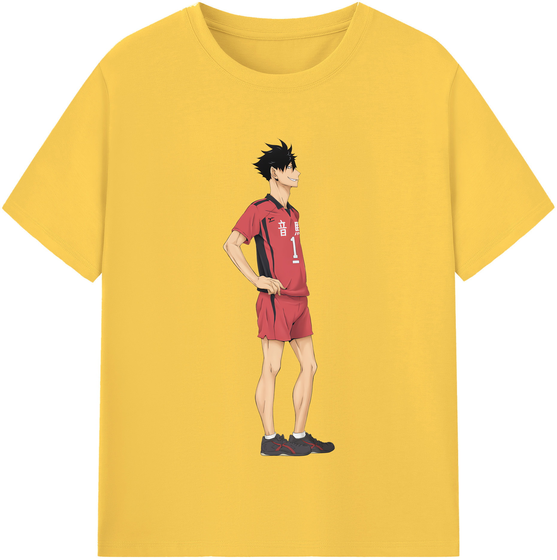 （画像用） ハイキュー!! Haikyu!! 綿100％半袖Tシャツ（フロントプリント）