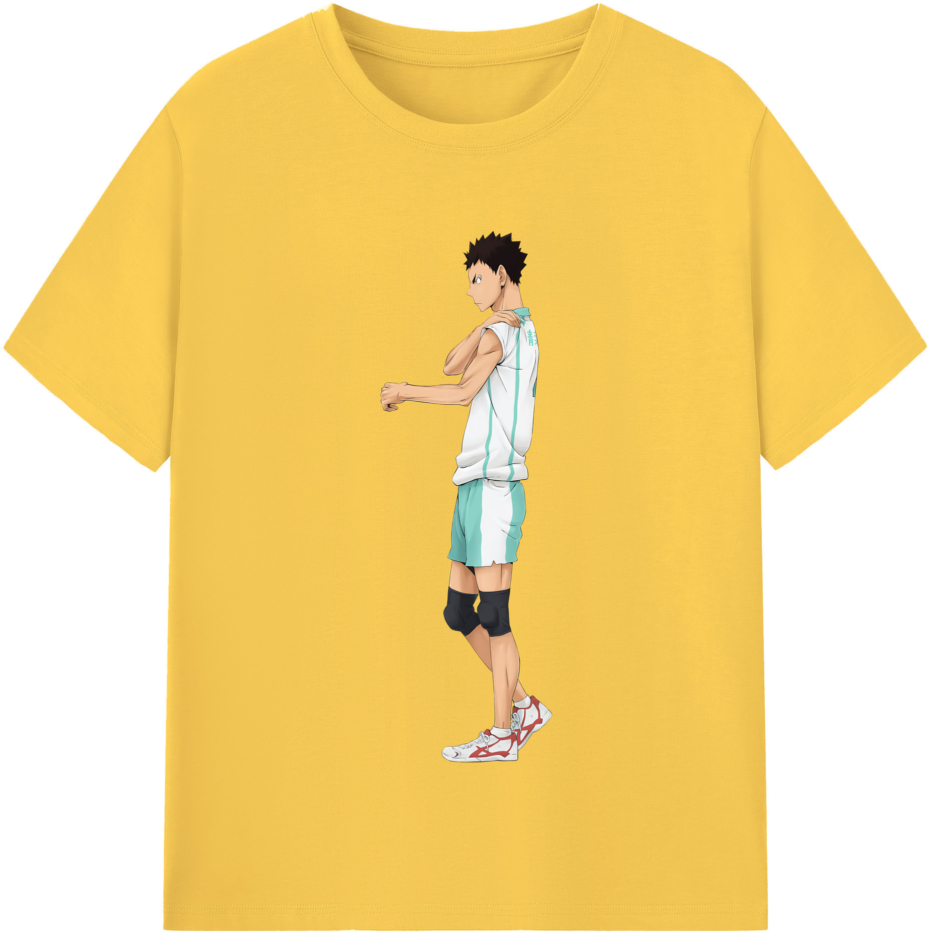 （画像用） ハイキュー!! Haikyu!! 綿100％半袖Tシャツ（フロントプリント）
